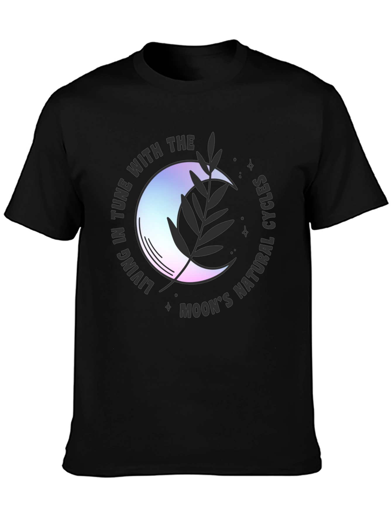Moon Cycle T-Shirt -  Living in Tune with Nature Tee