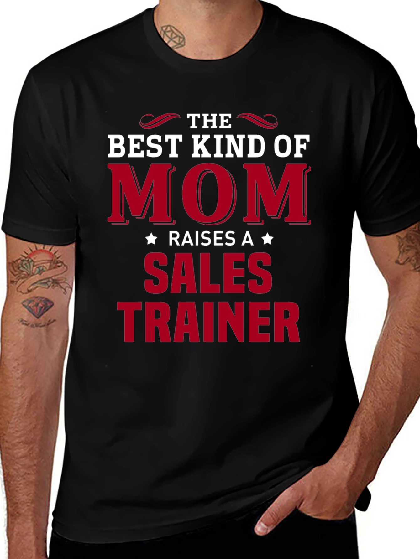 Best Kind of Mom Sales Trainer T-Shirt