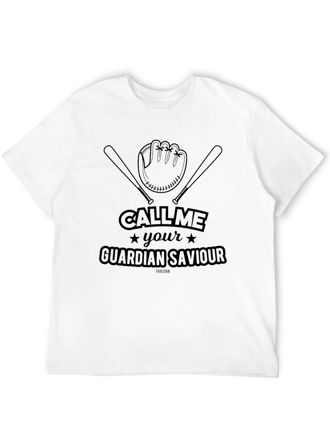 Baseball Guardian Savior Graphic Tee