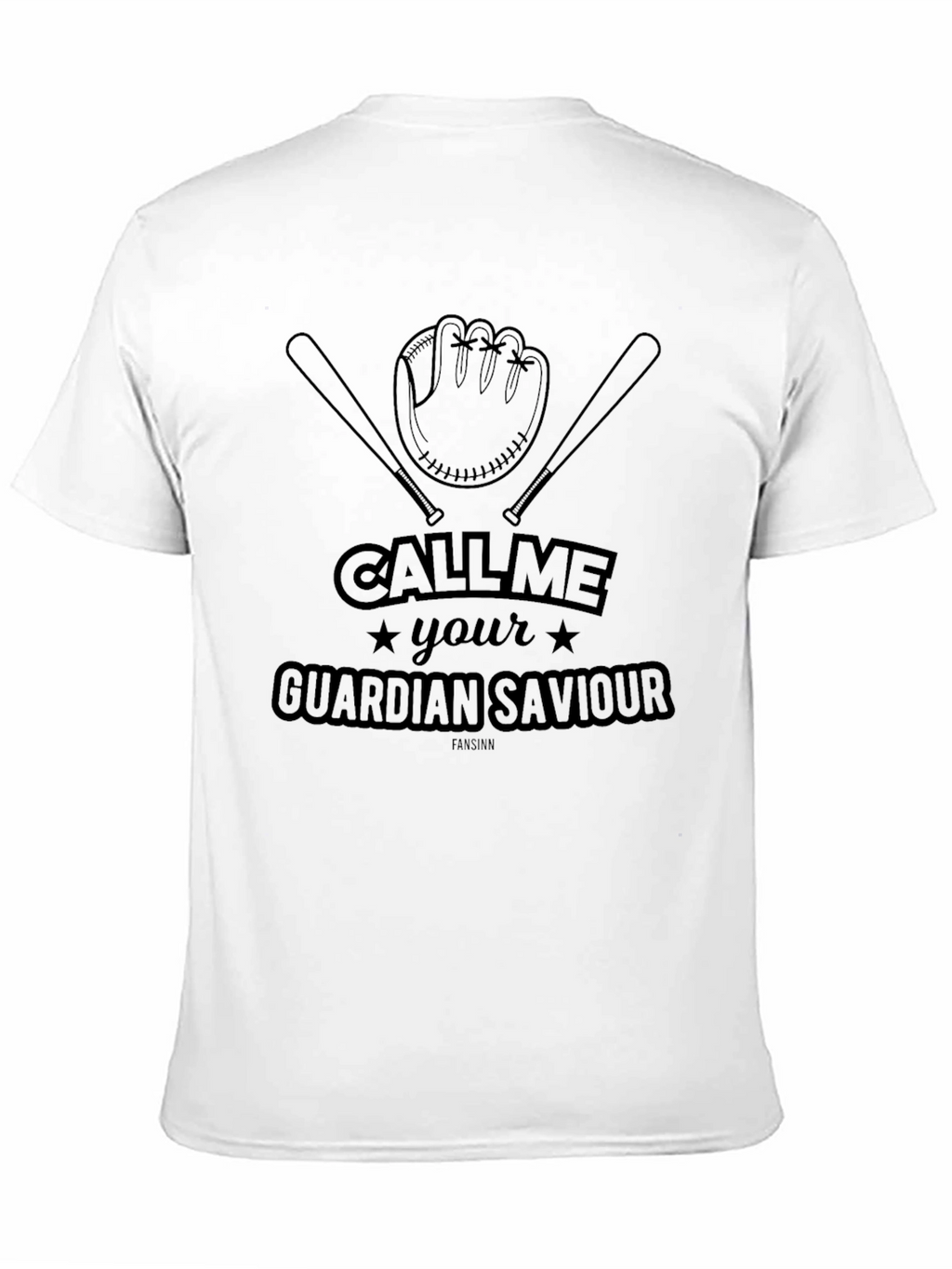 Baseball Guardian Savior Graphic Tee