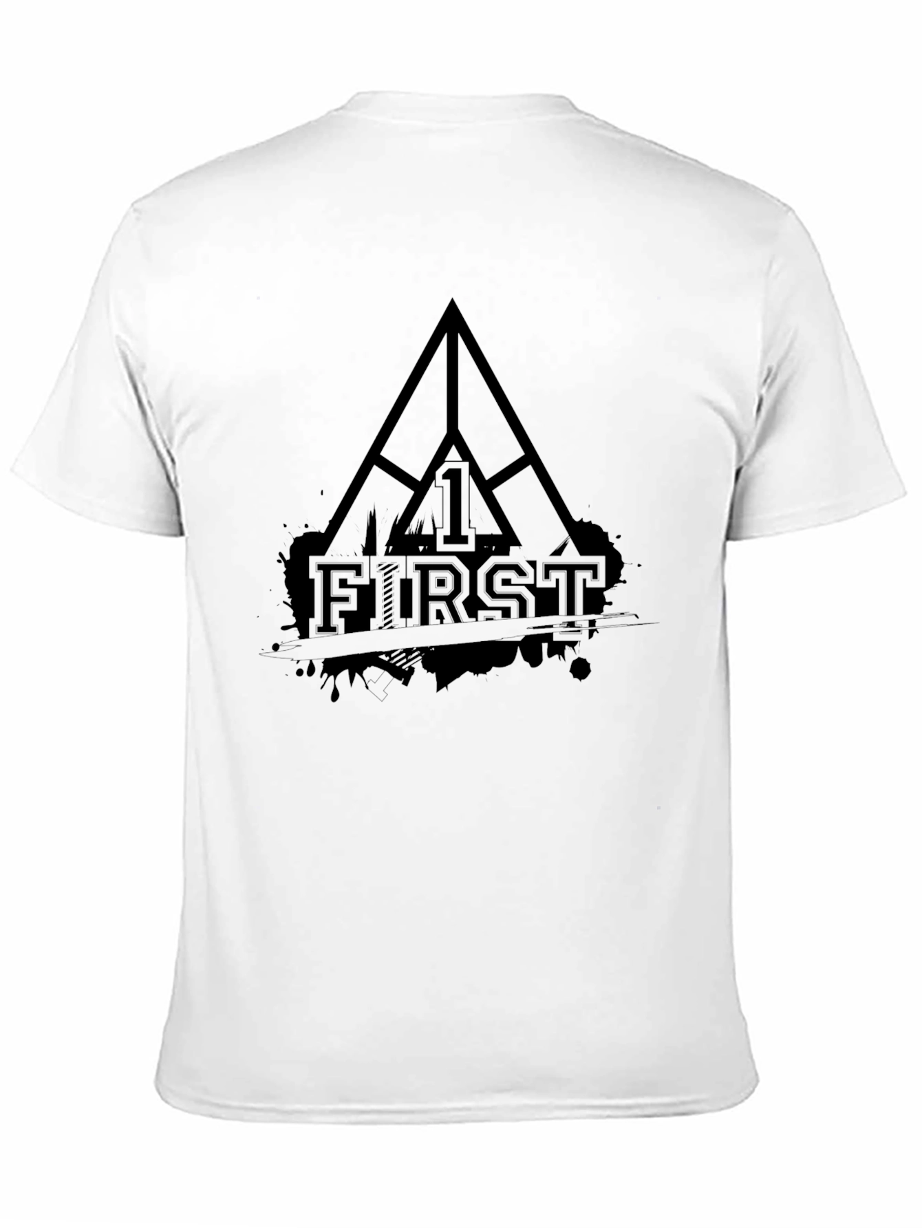 FIRST Black Graphic Tee - Mens