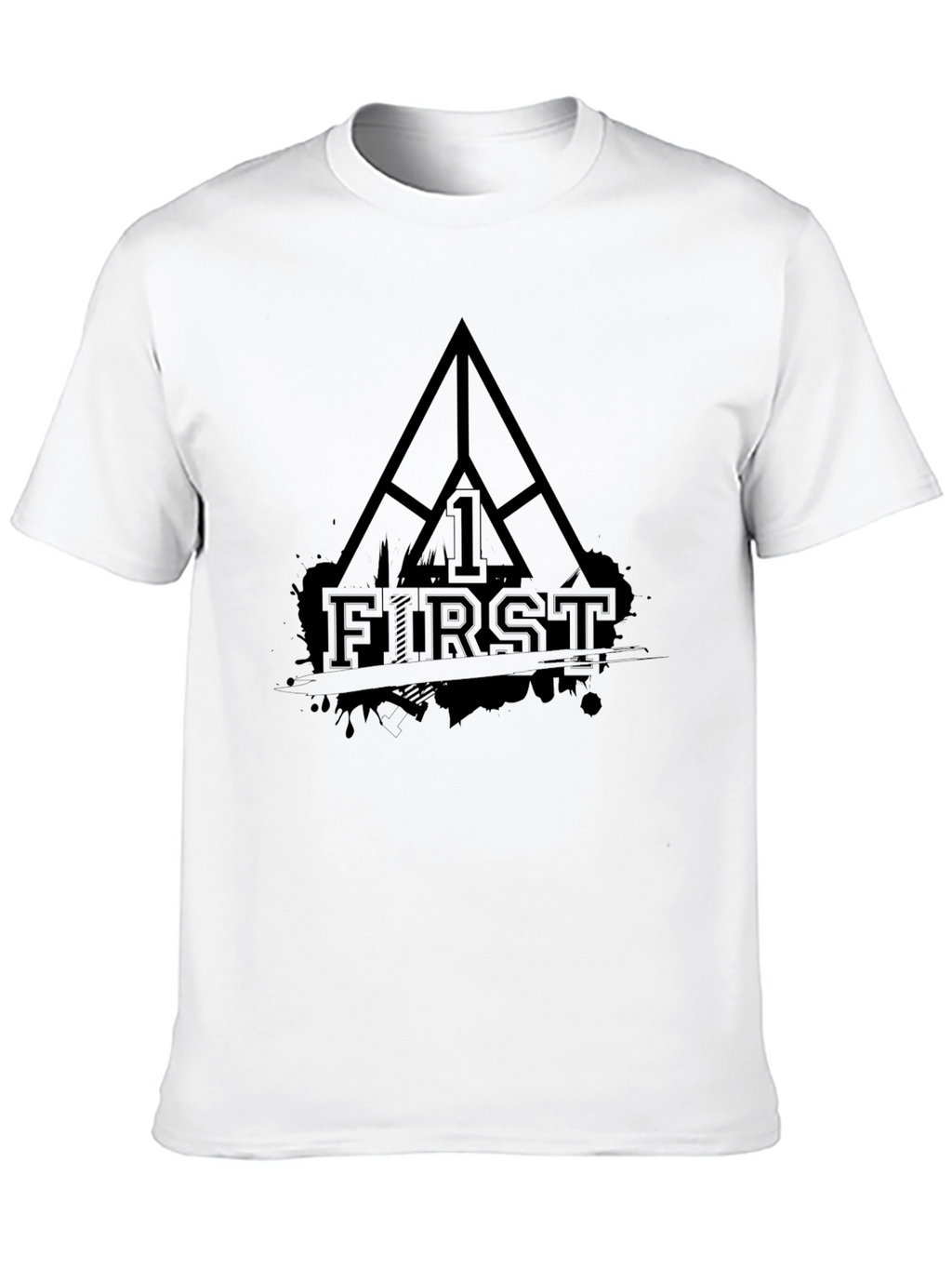 FIRST Black Graphic Tee - Mens