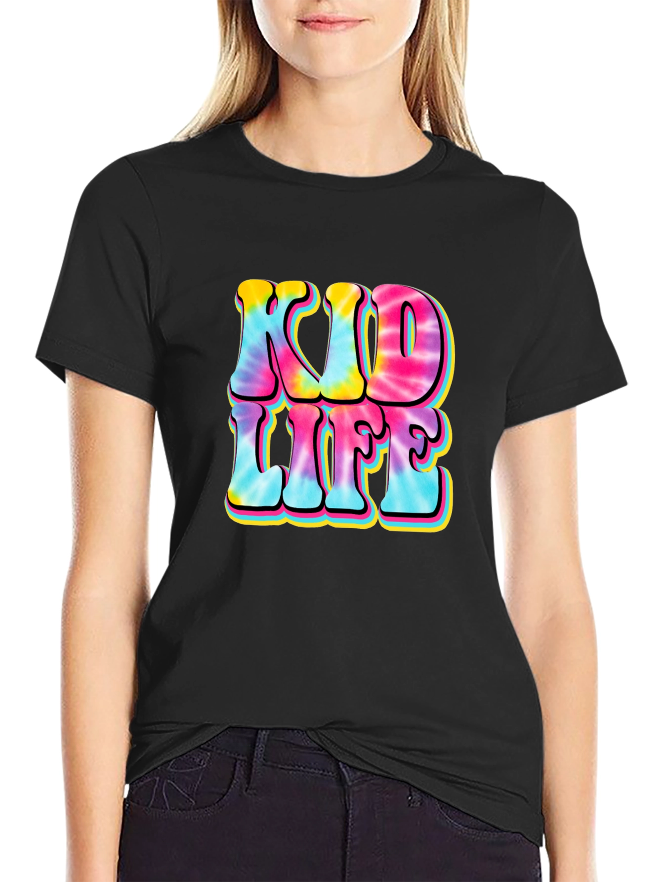 Kid Life Tie Dye Graphic Tee