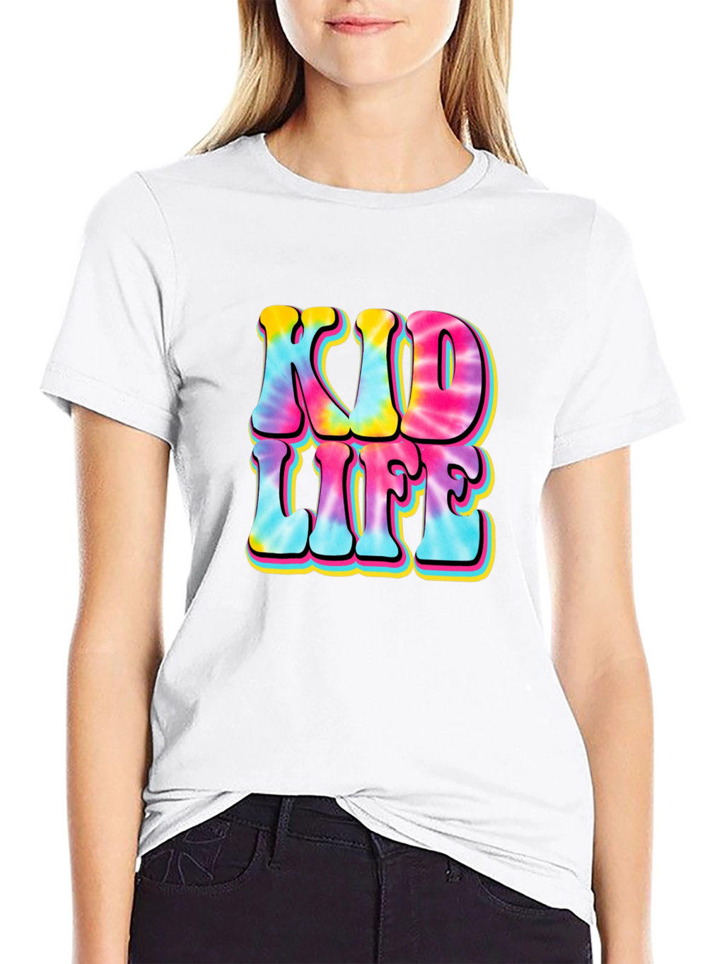 Kid Life Tie Dye Graphic Tee