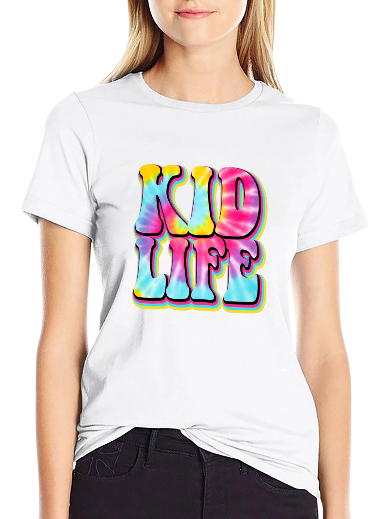 Kid Life Tie Dye Graphic Tee