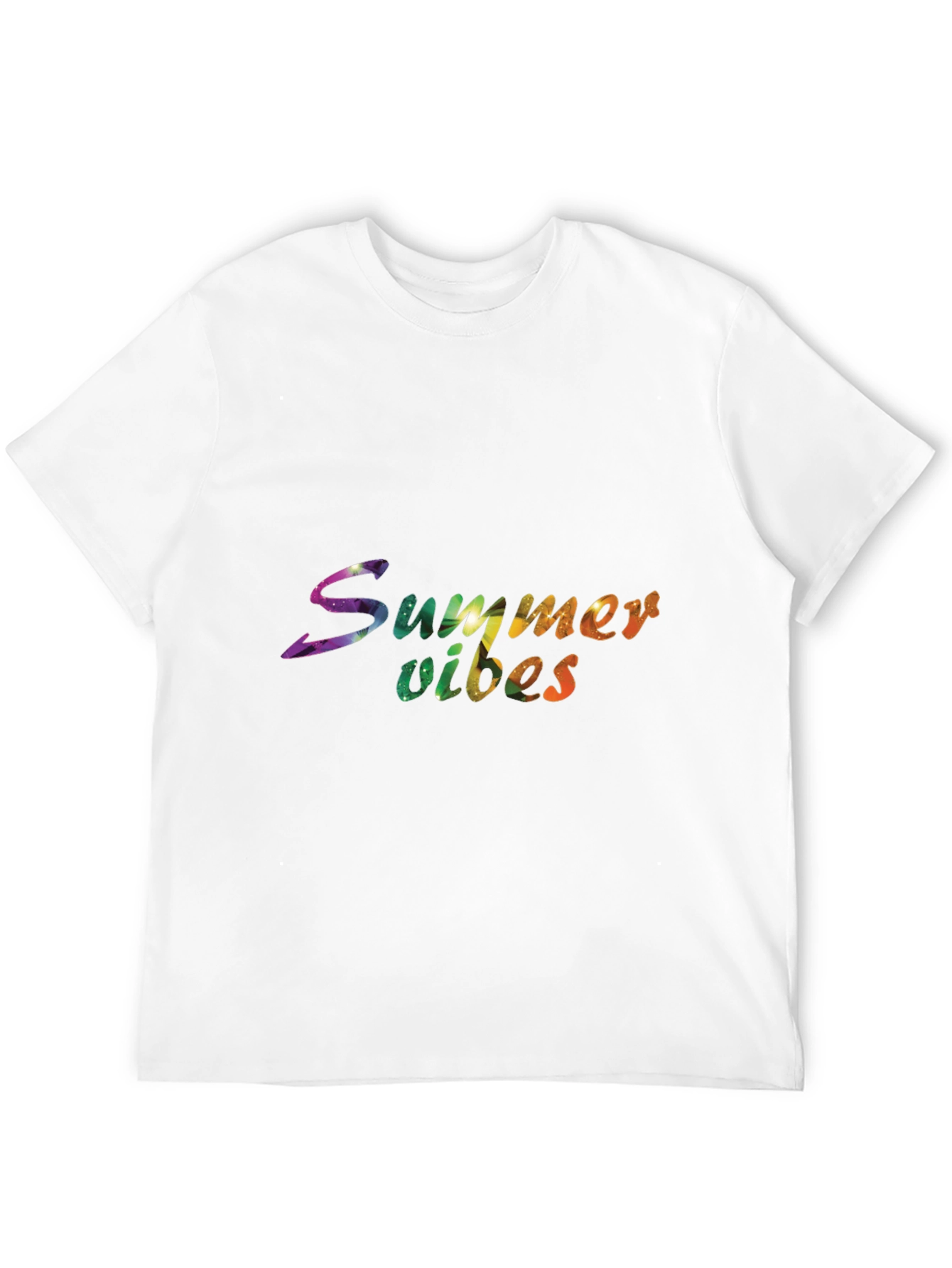 Summer Vibes Graphic Print T-Shirt