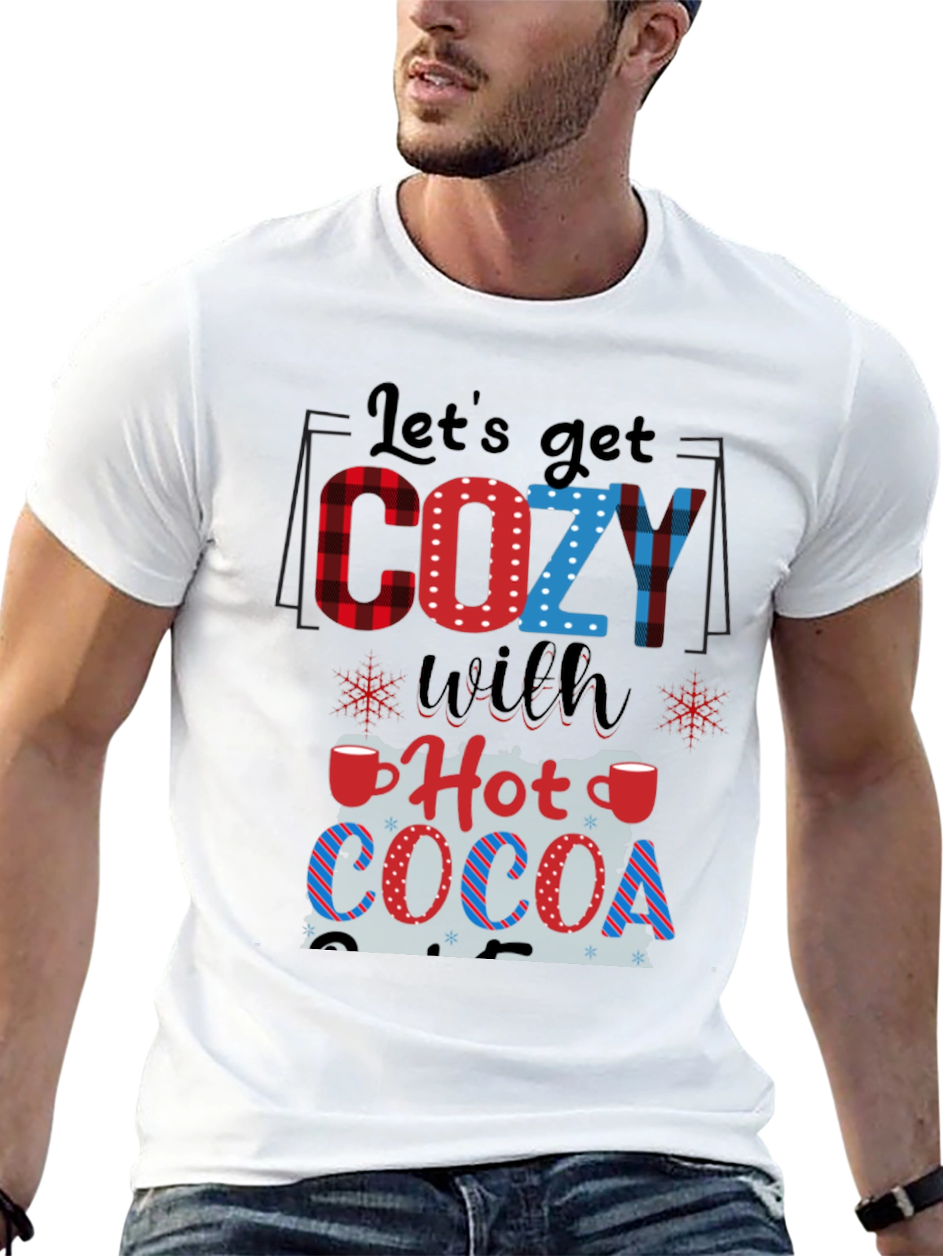 Cozy Hot Cocoa Graphic T-Shirt