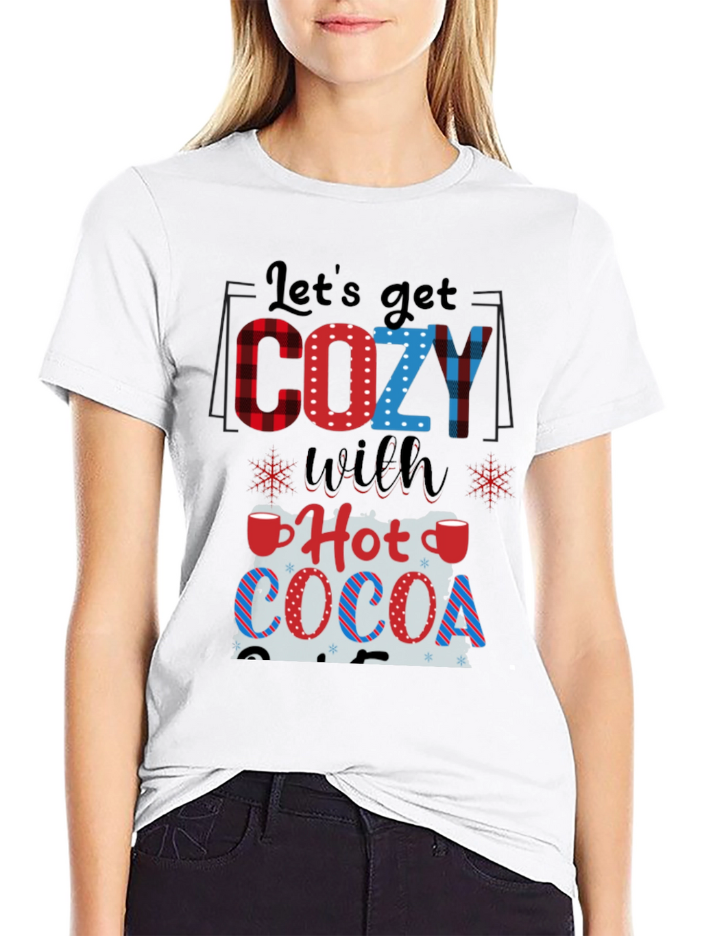 Cozy Hot Cocoa Graphic T-Shirt