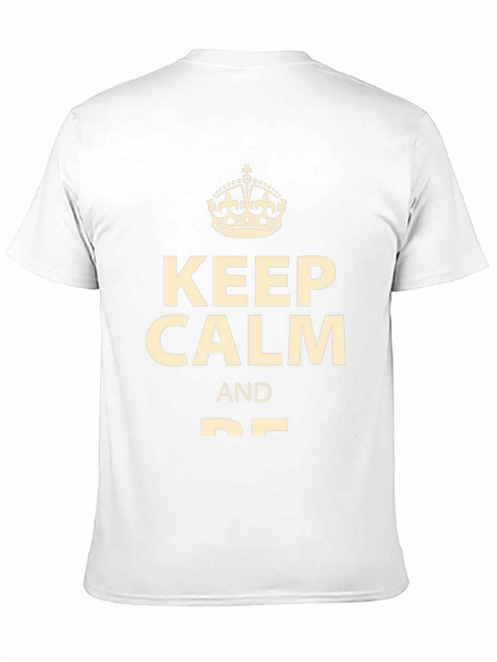Keep Calm Graphic Tee - Soft Cotton Blend