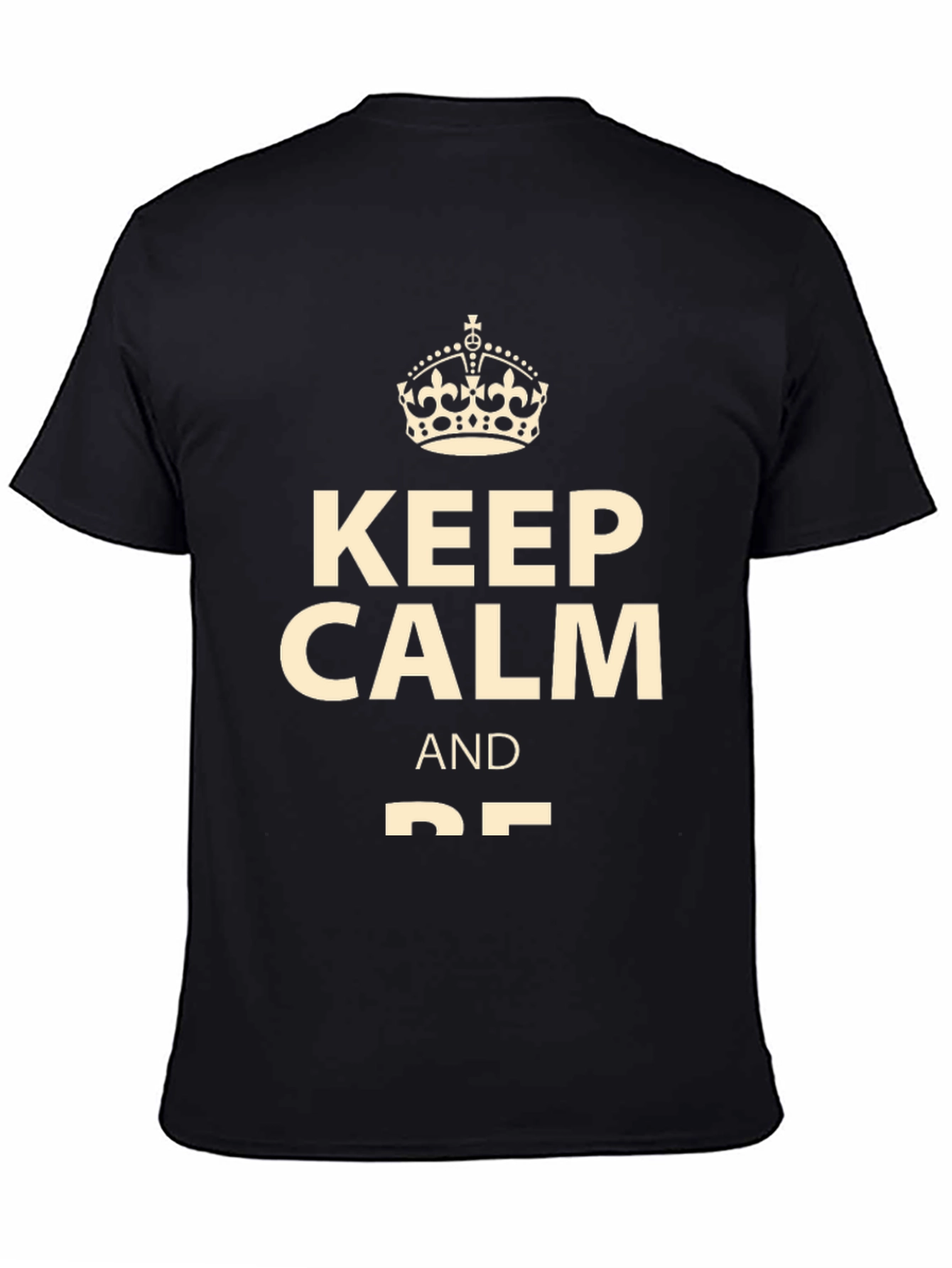 Keep Calm Graphic Tee - Soft Cotton Blend