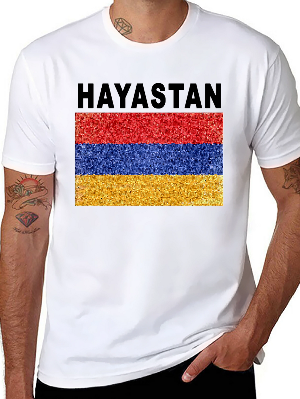 Armenia Flag T-Shirt - Patriotic Armenian Pride