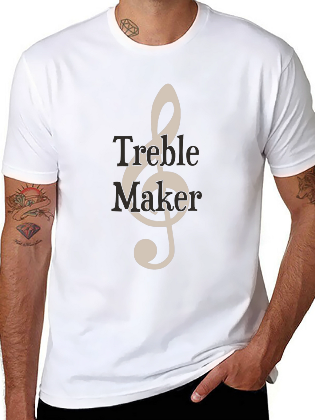 Treble Maker Graphic Tee - Music Lovers T-Shirt