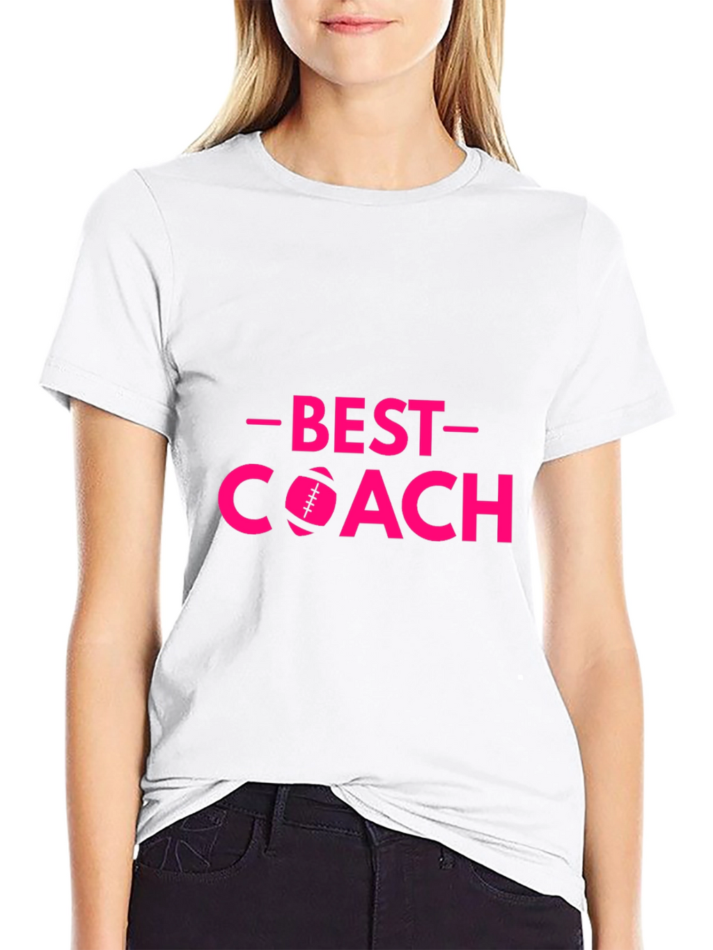 Best Coach T-Shirt - Football Design