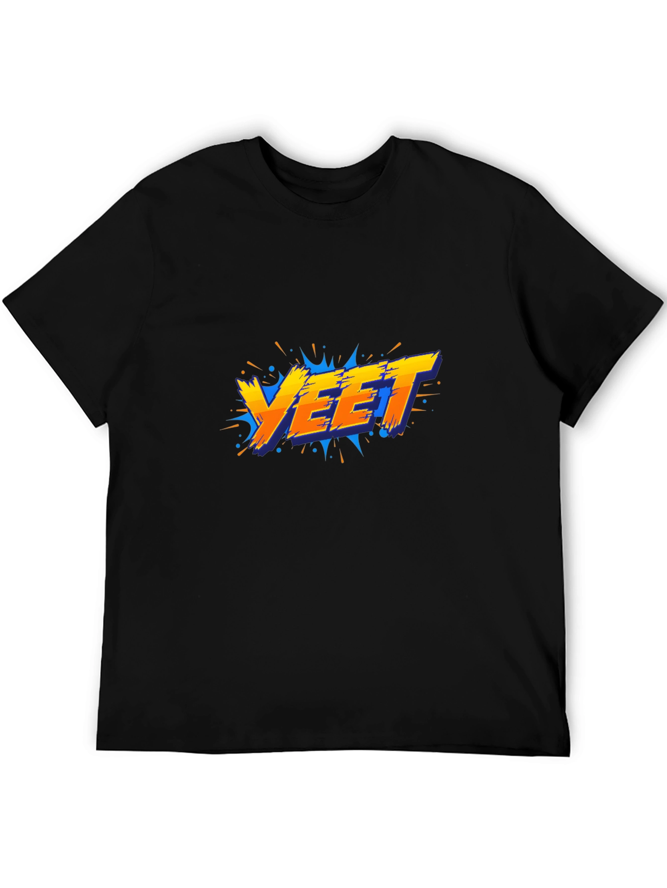 YEET Graphic Black T-Shirt