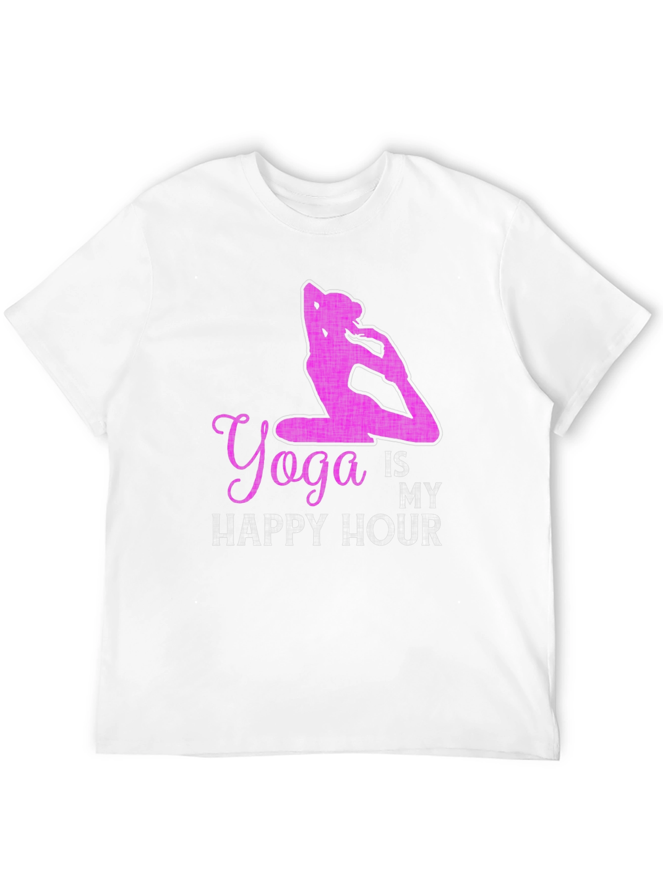 Yoga Is My Happy Hour Graphic Tee