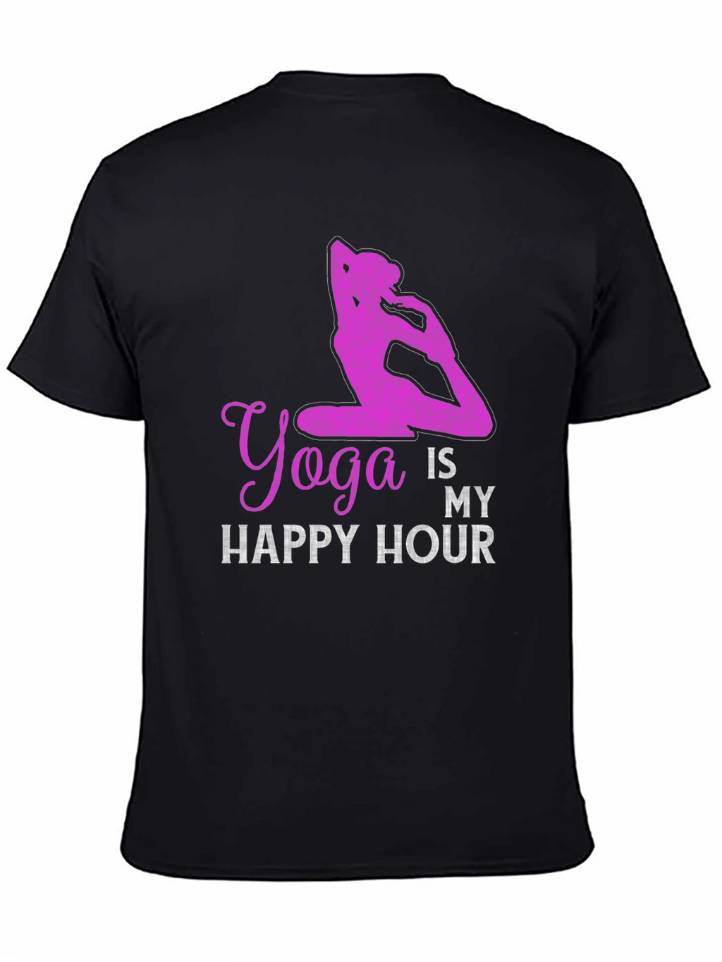 Yoga Is My Happy Hour Graphic Tee