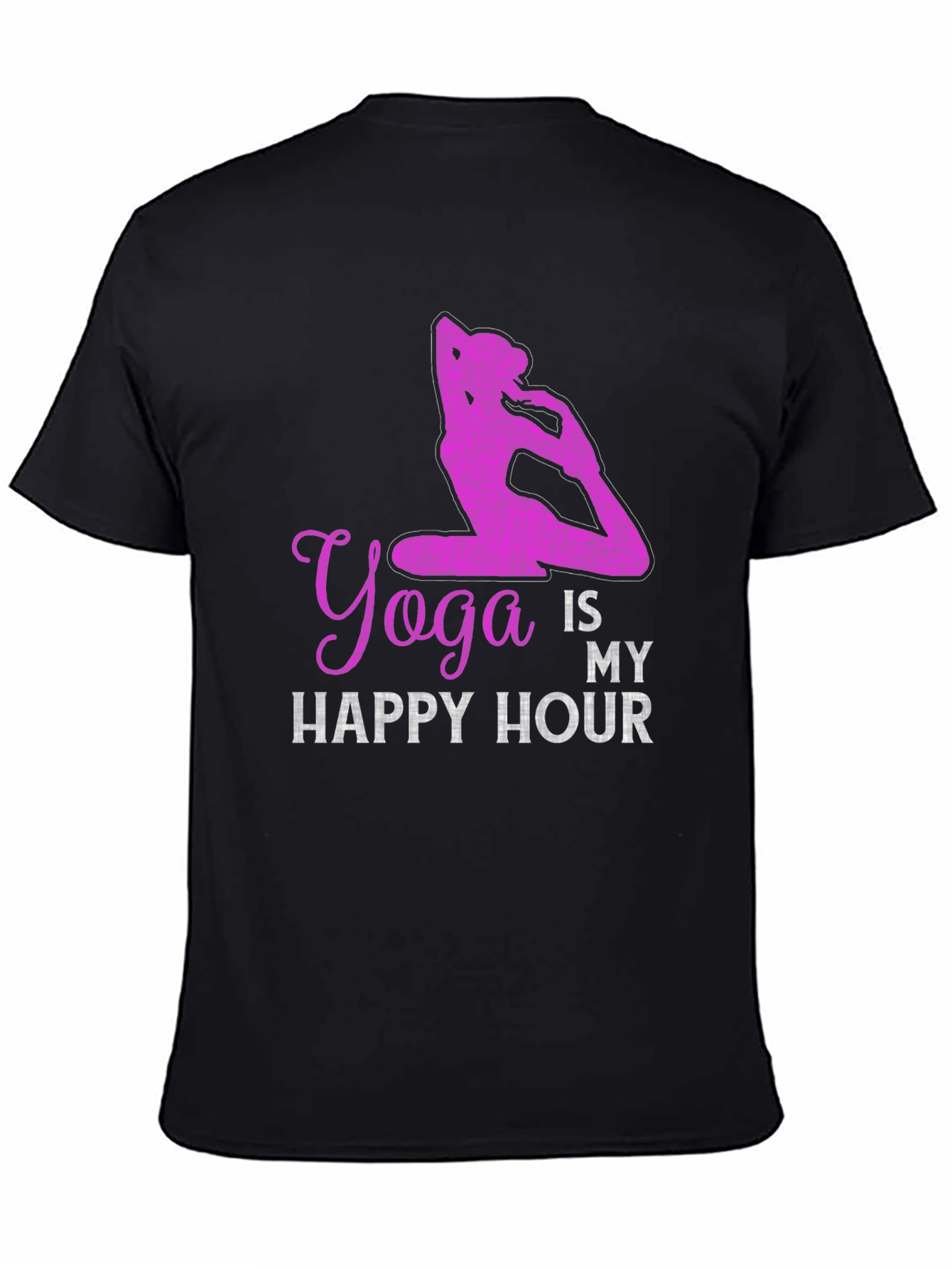 Yoga Is My Happy Hour Graphic Tee