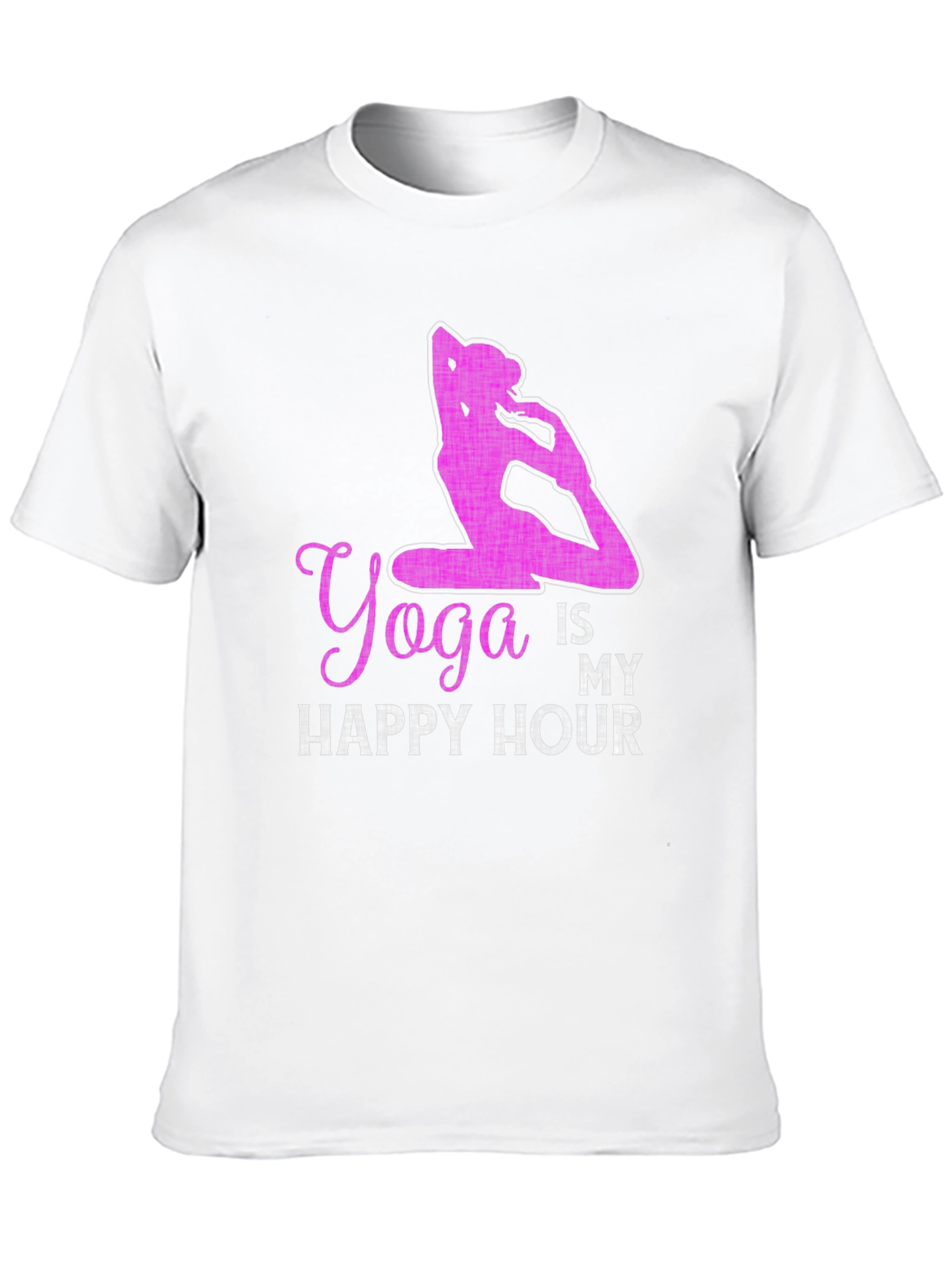 Yoga Is My Happy Hour Graphic Tee