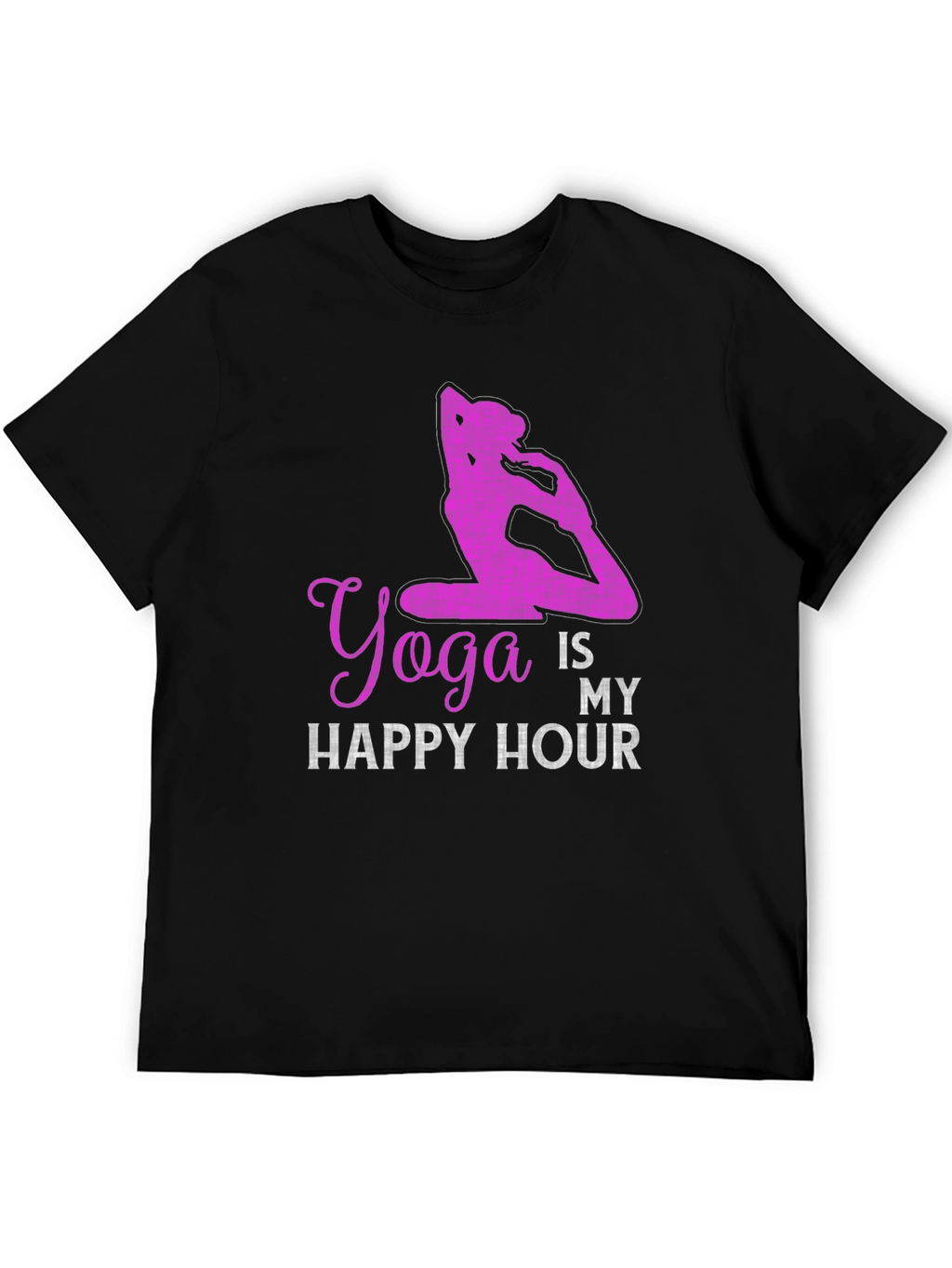 Yoga Is My Happy Hour Graphic Tee