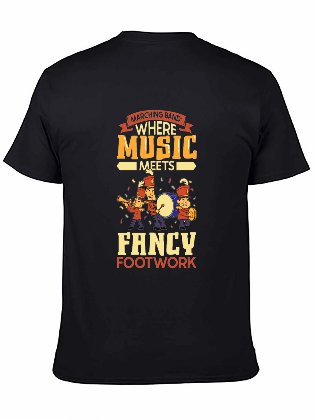 Marching Band T-Shirt: Where Music Meets Fancy Footwork