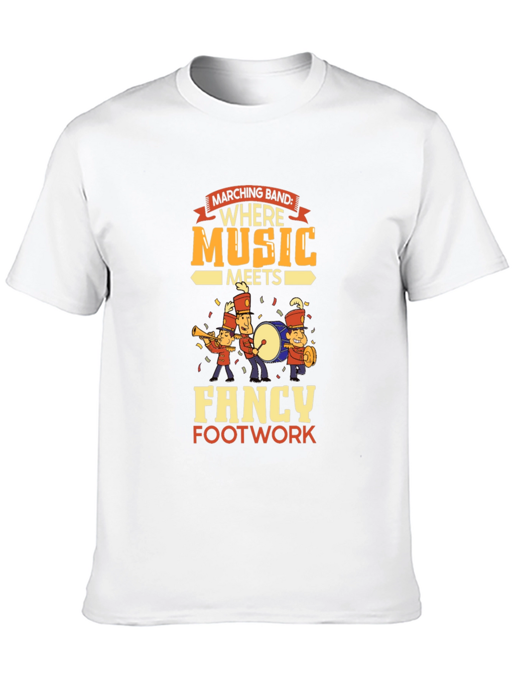Marching Band T-Shirt: Where Music Meets Fancy Footwork