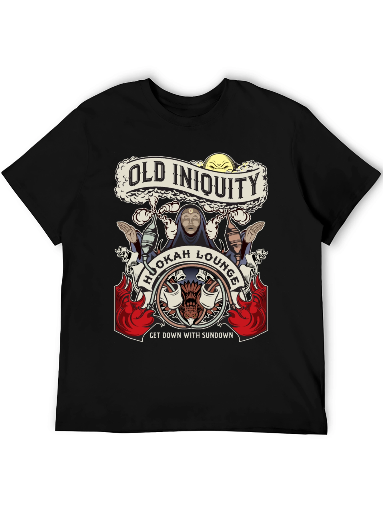 Old Iniquity Hookah Lounge T-Shirt