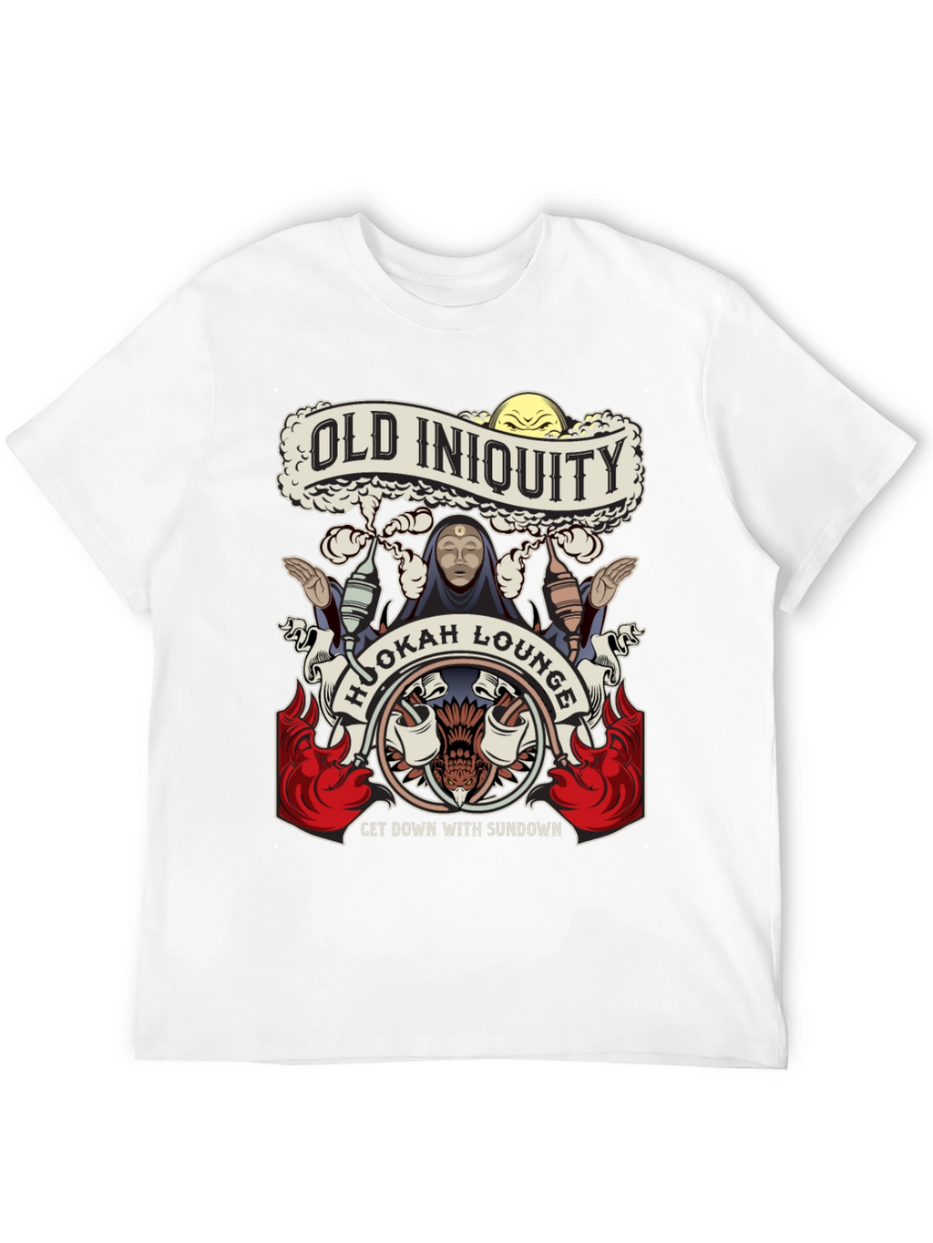 Old Iniquity Hookah Lounge T-Shirt