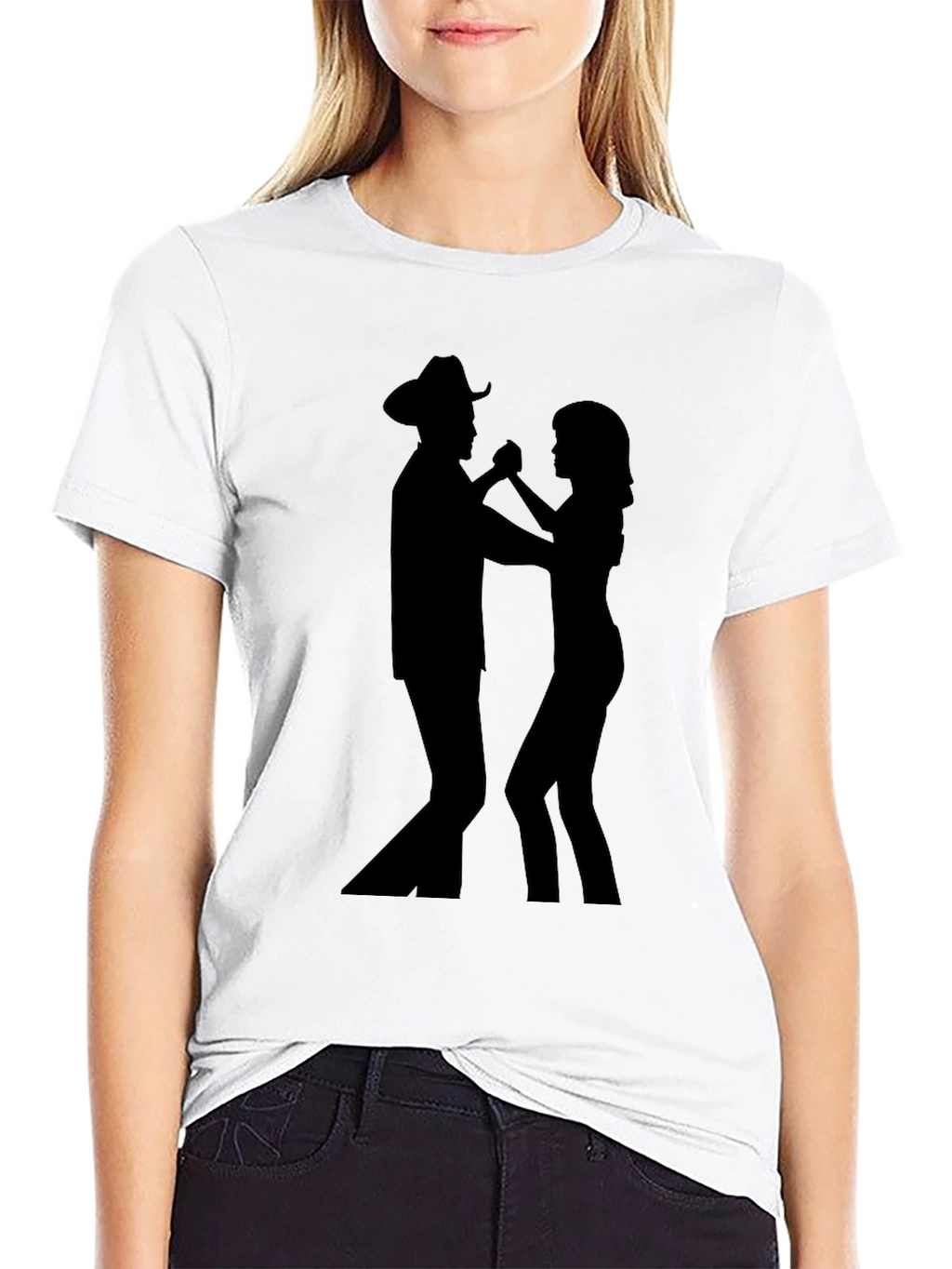 Country Dance Black T-Shirt