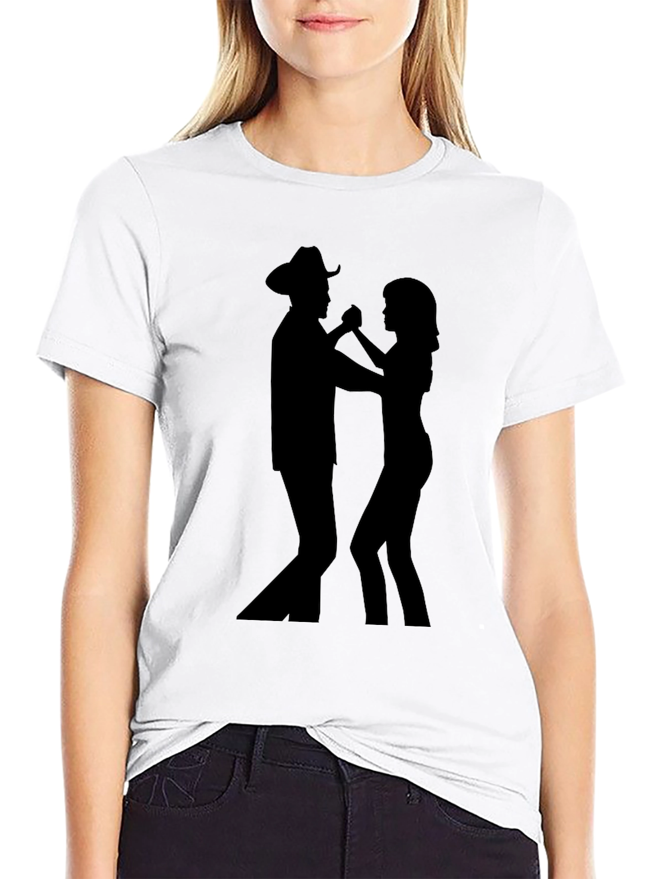Country Dance Black T-Shirt