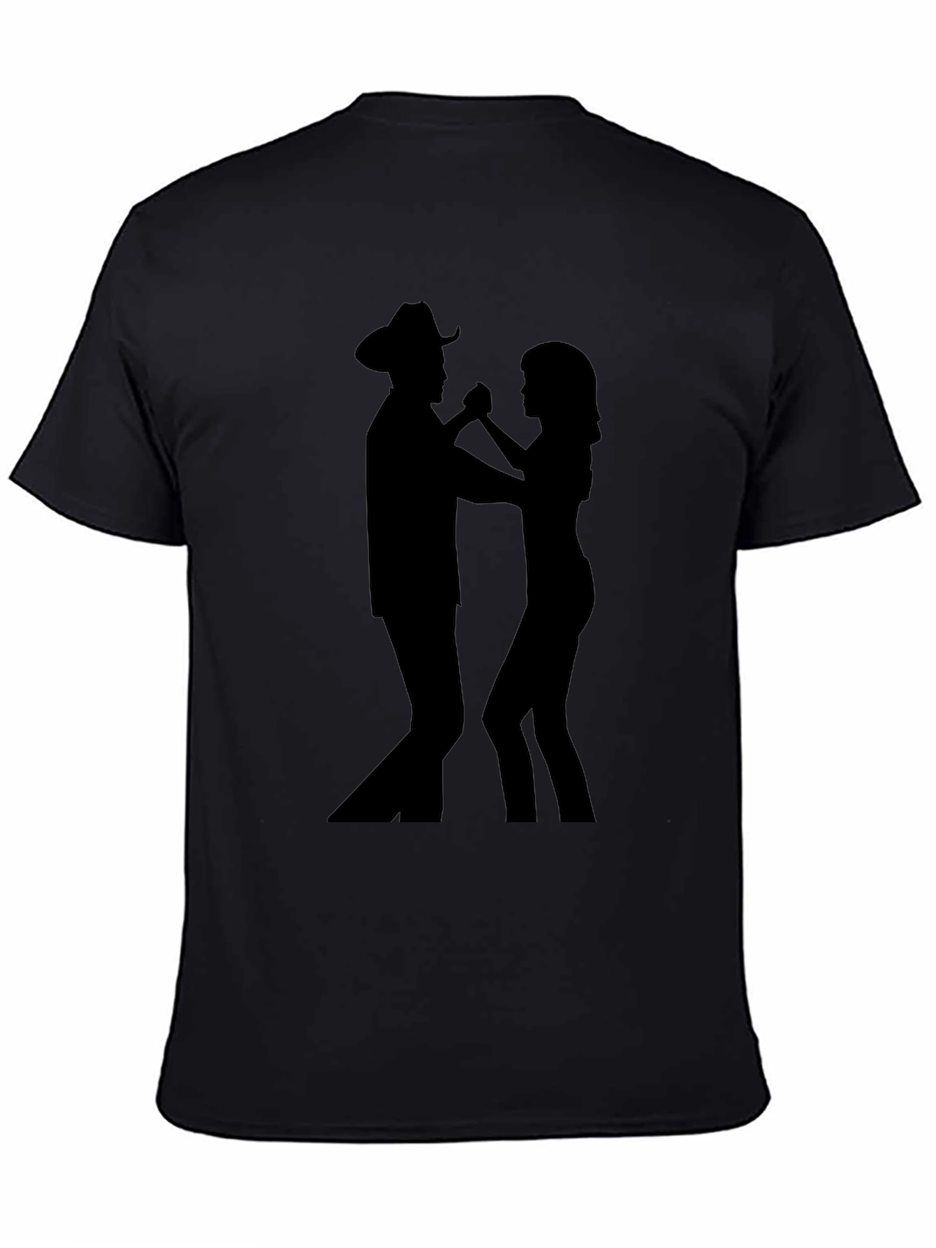 Country Dance Black T-Shirt