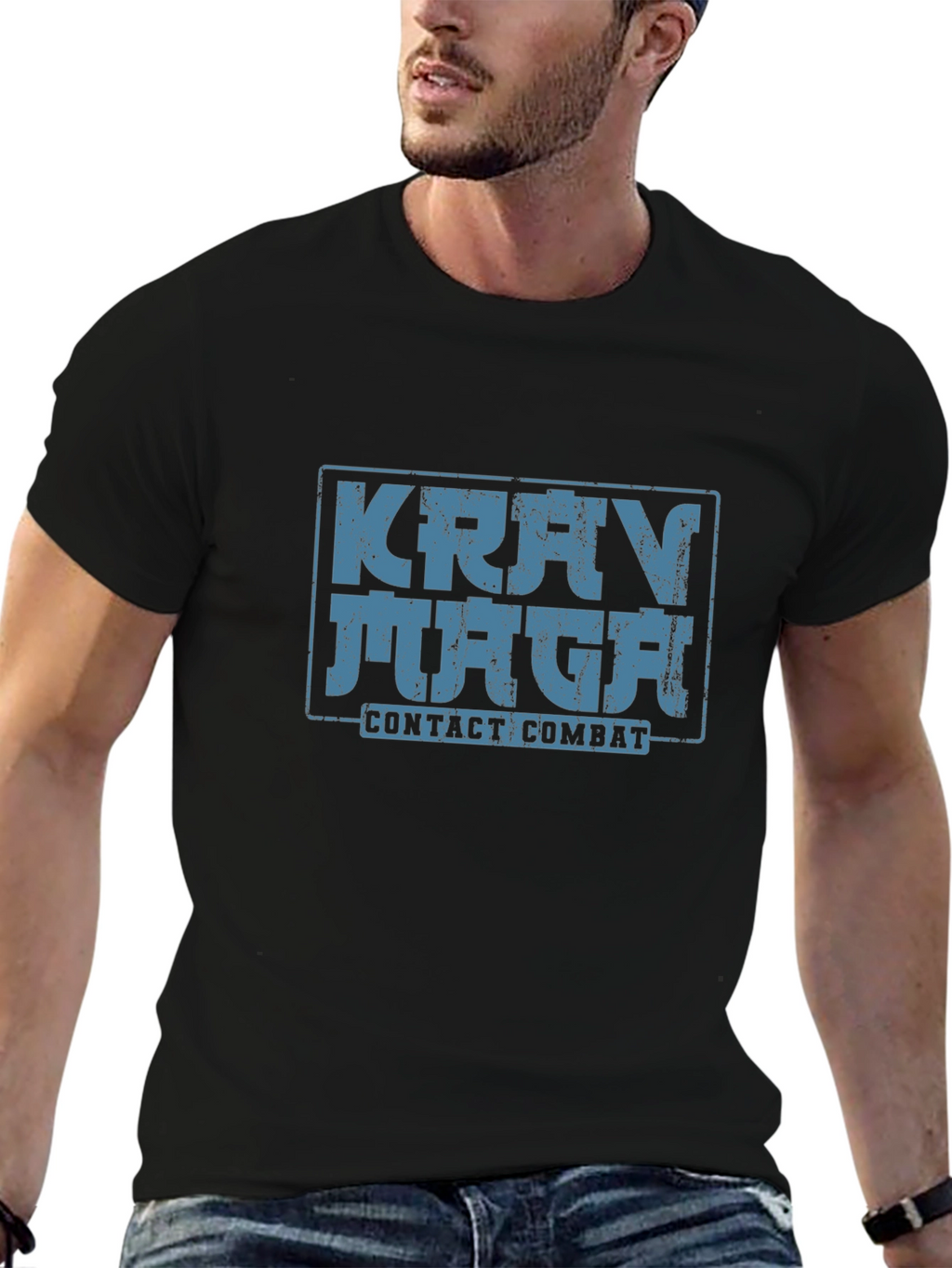 Krav Maga T-Shirt - Contact Combat Design