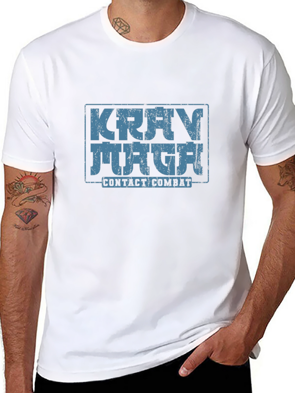 Krav Maga T-Shirt - Contact Combat Design