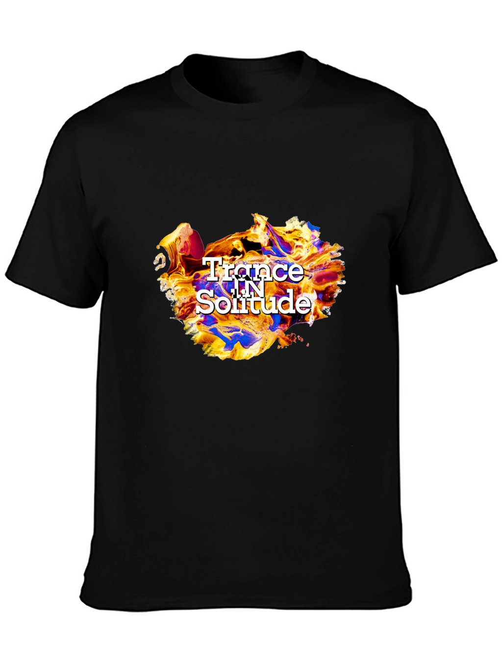 Trance In Solitude Graphic T-Shirt - Cool Design!