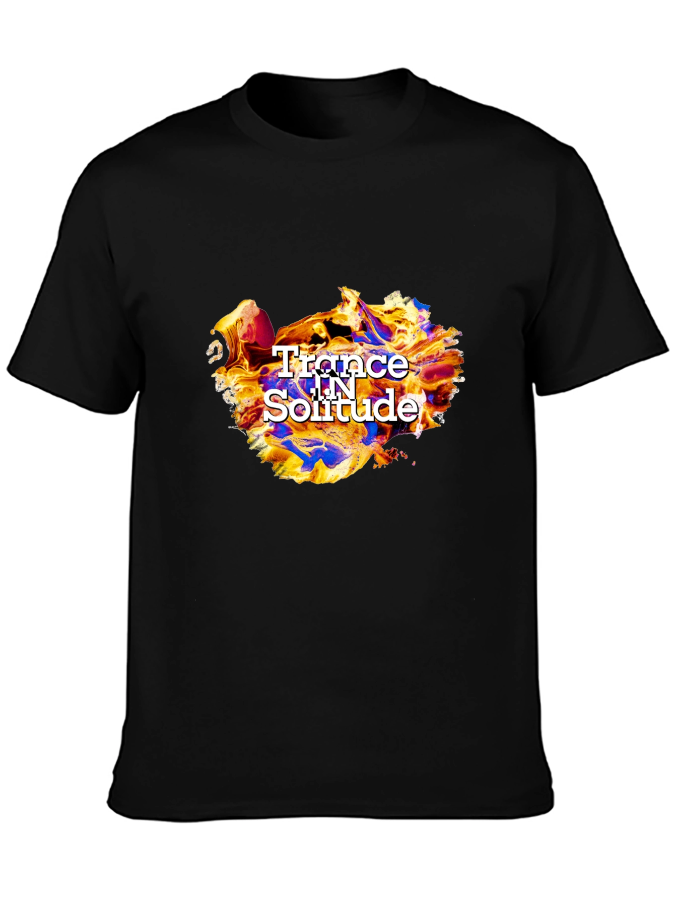 Trance In Solitude Graphic T-Shirt - Cool Design!