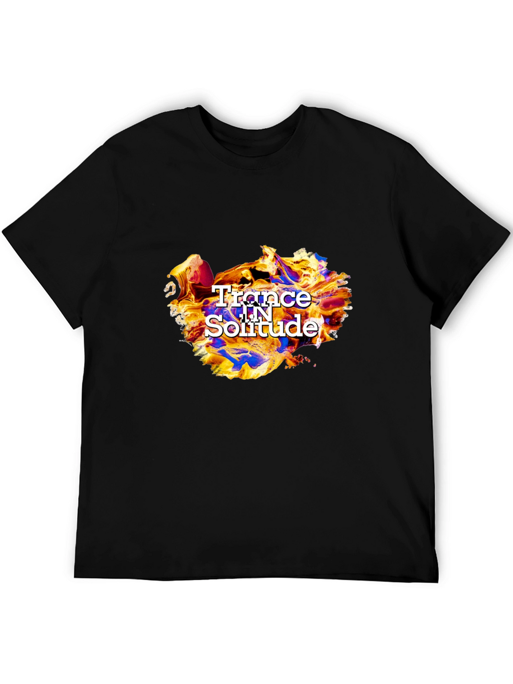 Trance In Solitude Graphic T-Shirt - Cool Design!