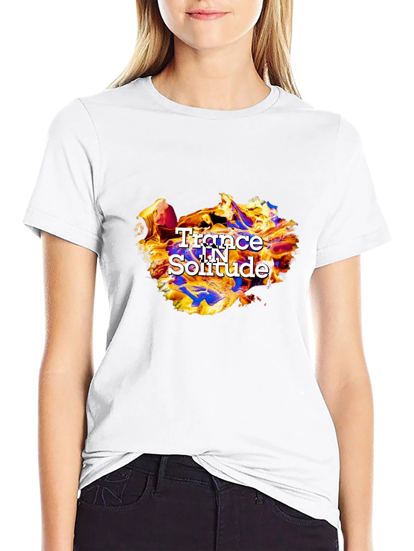 Trance In Solitude Graphic T-Shirt - Cool Design!