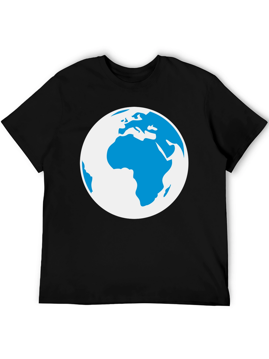 Globe Graphic Black T-Shirt