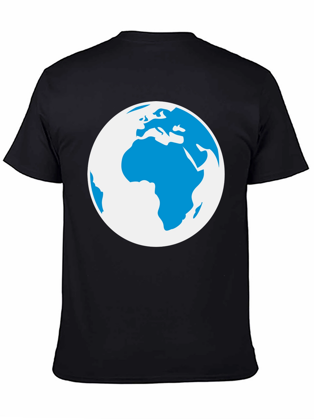 Globe Graphic Black T-Shirt