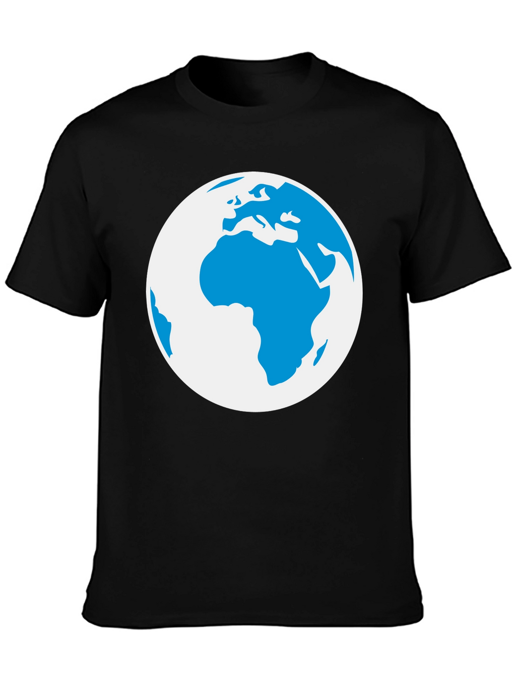 Globe Graphic Black T-Shirt