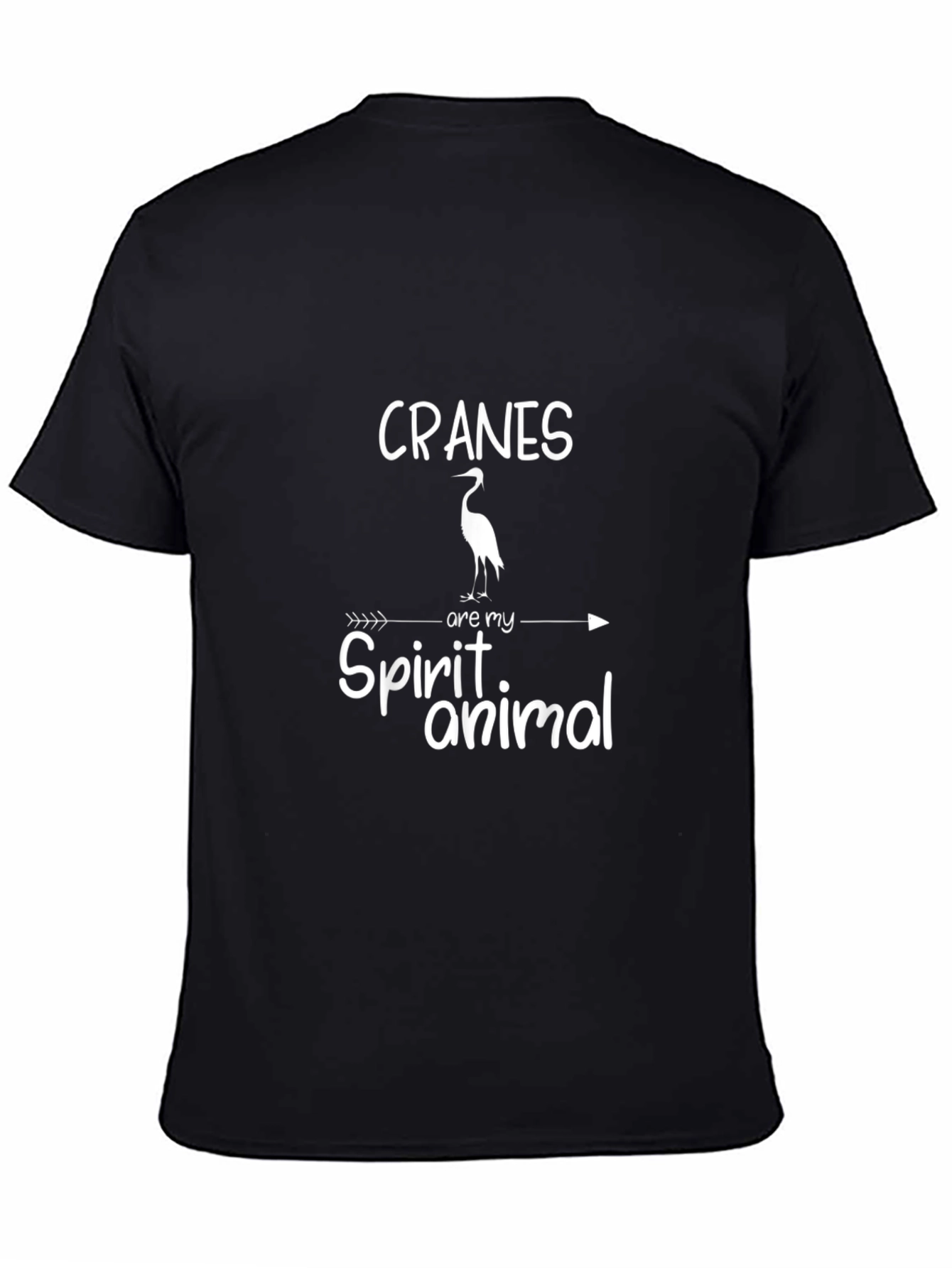 Cranes Are My Spirit Animal Graphic T-Shirt