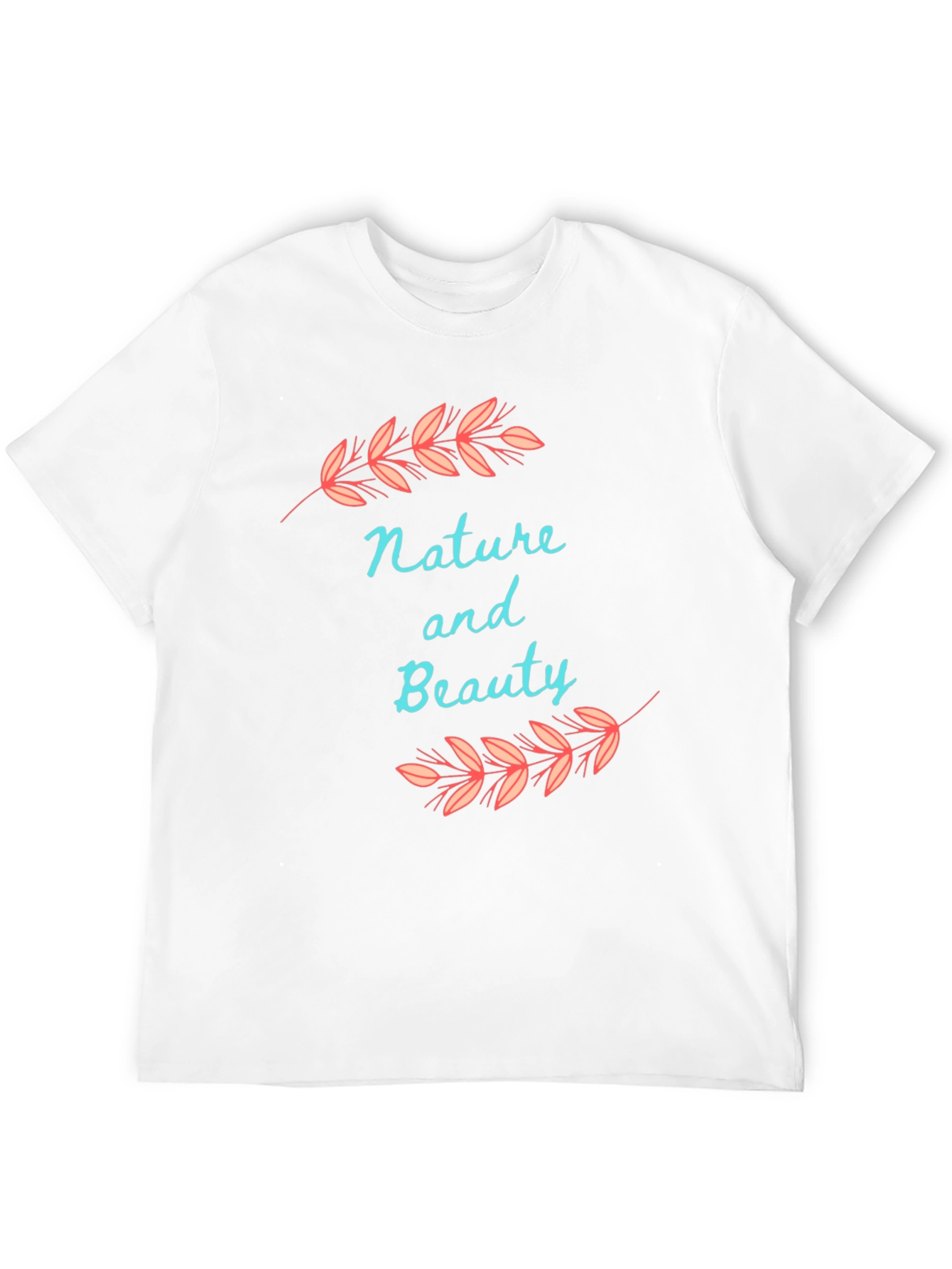 Nature and Beauty Black T-Shirt