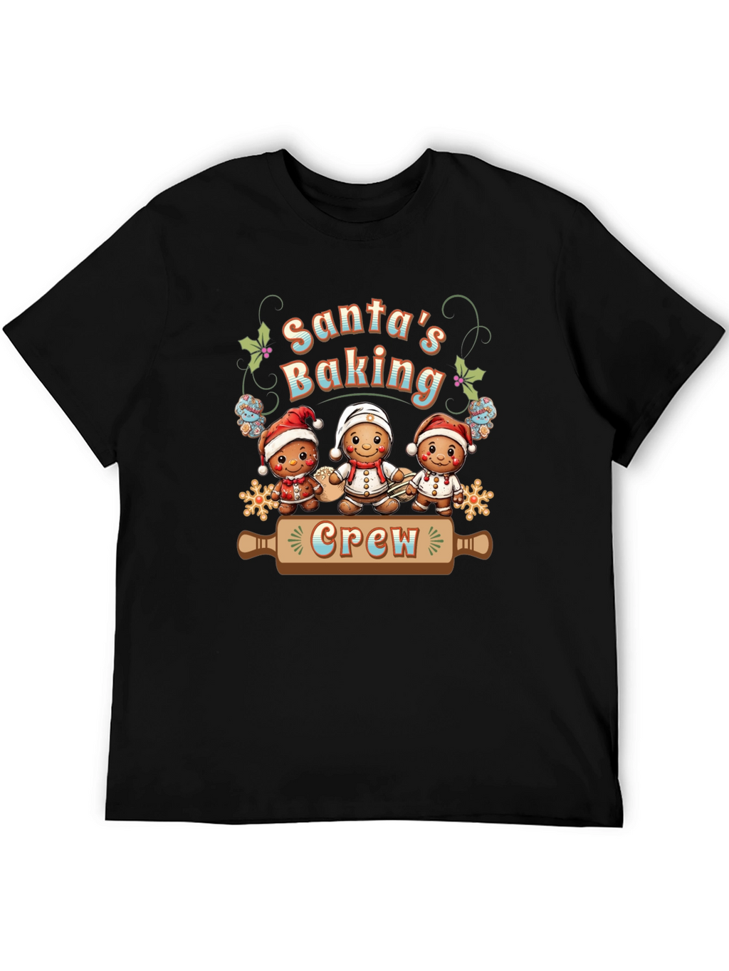 Santas Baking Crew Graphic Tee