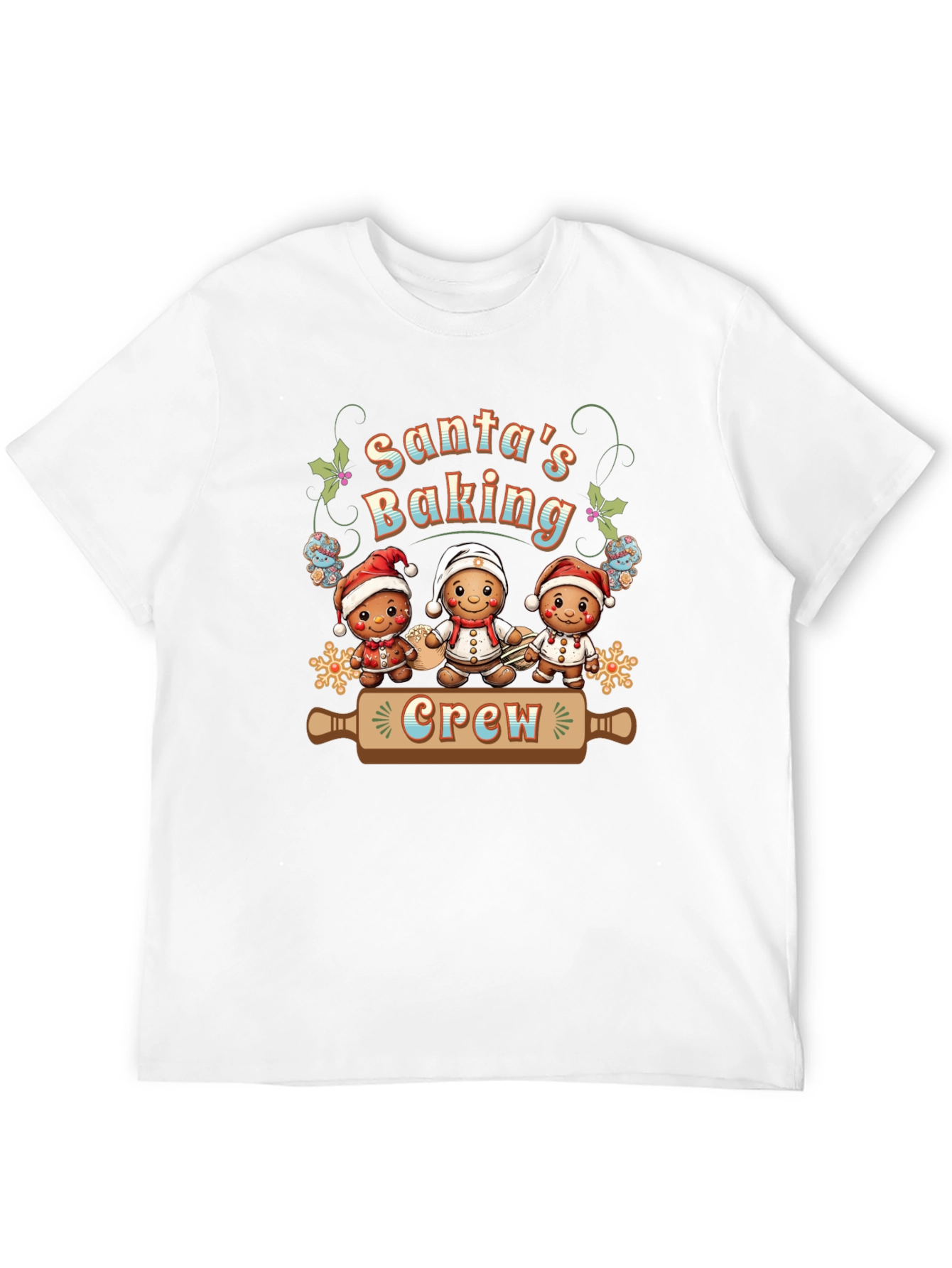 Santas Baking Crew Graphic Tee