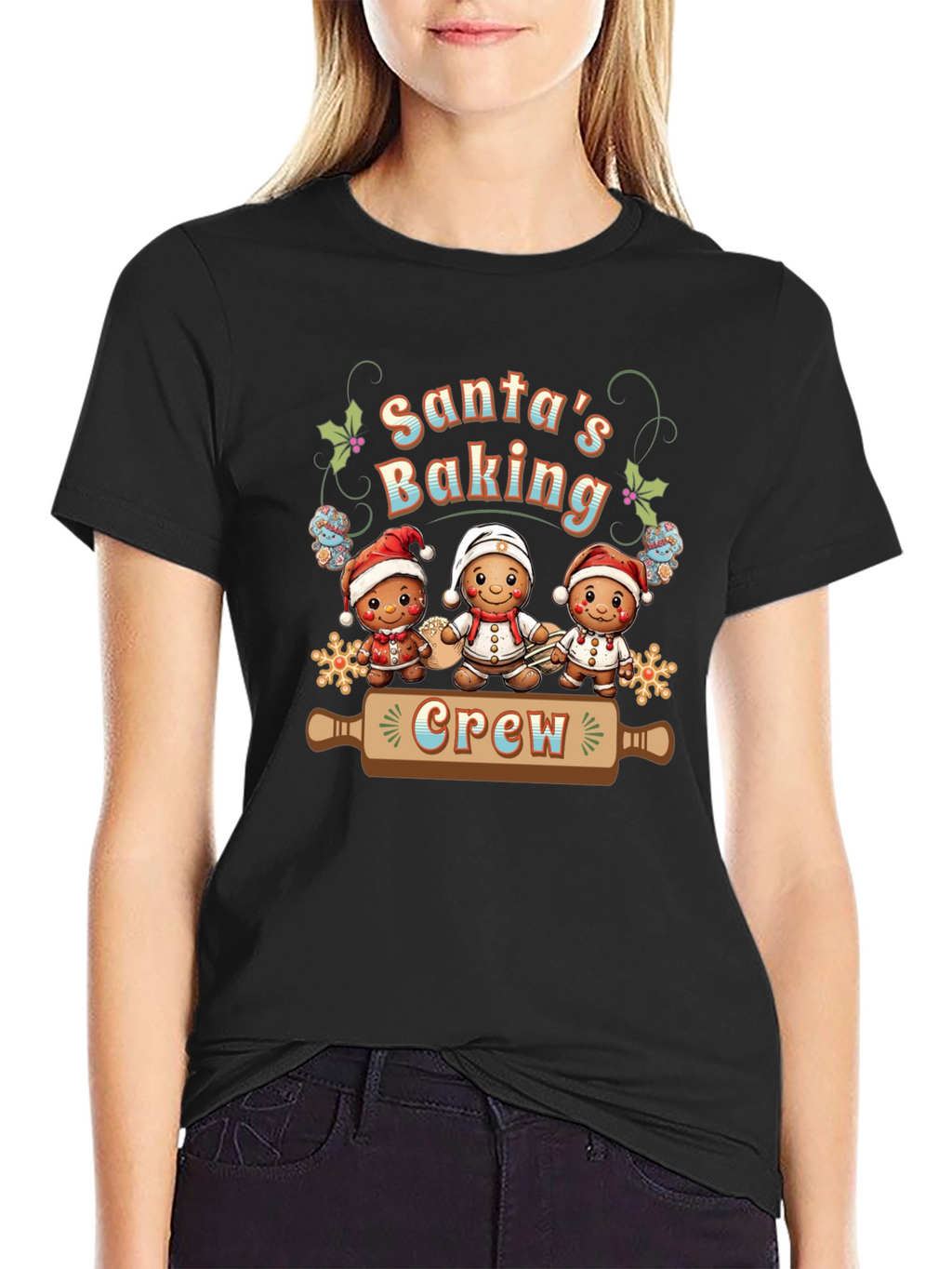 Santas Baking Crew Graphic Tee