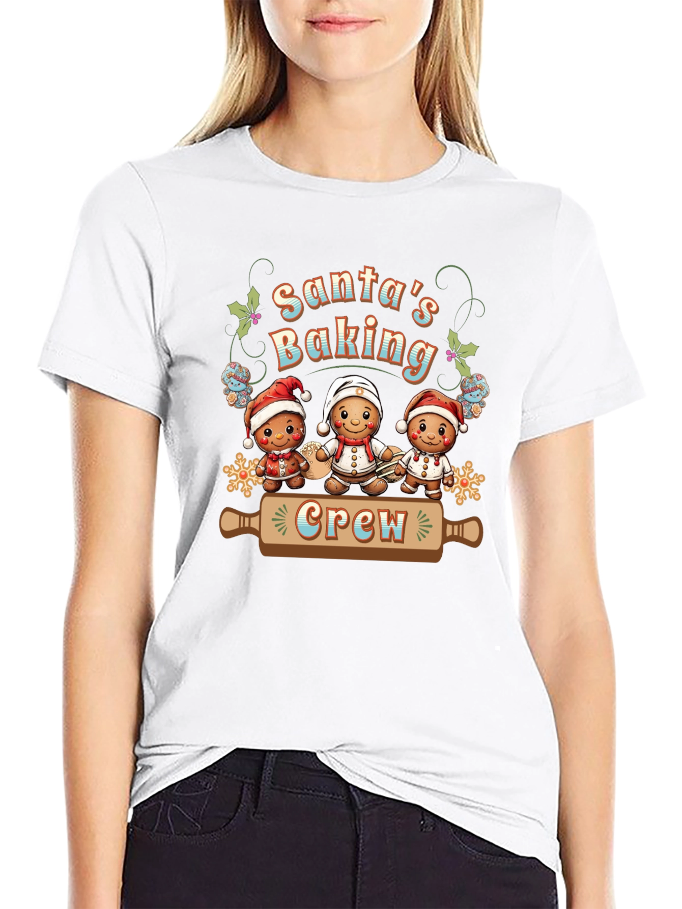 Santas Baking Crew Graphic Tee