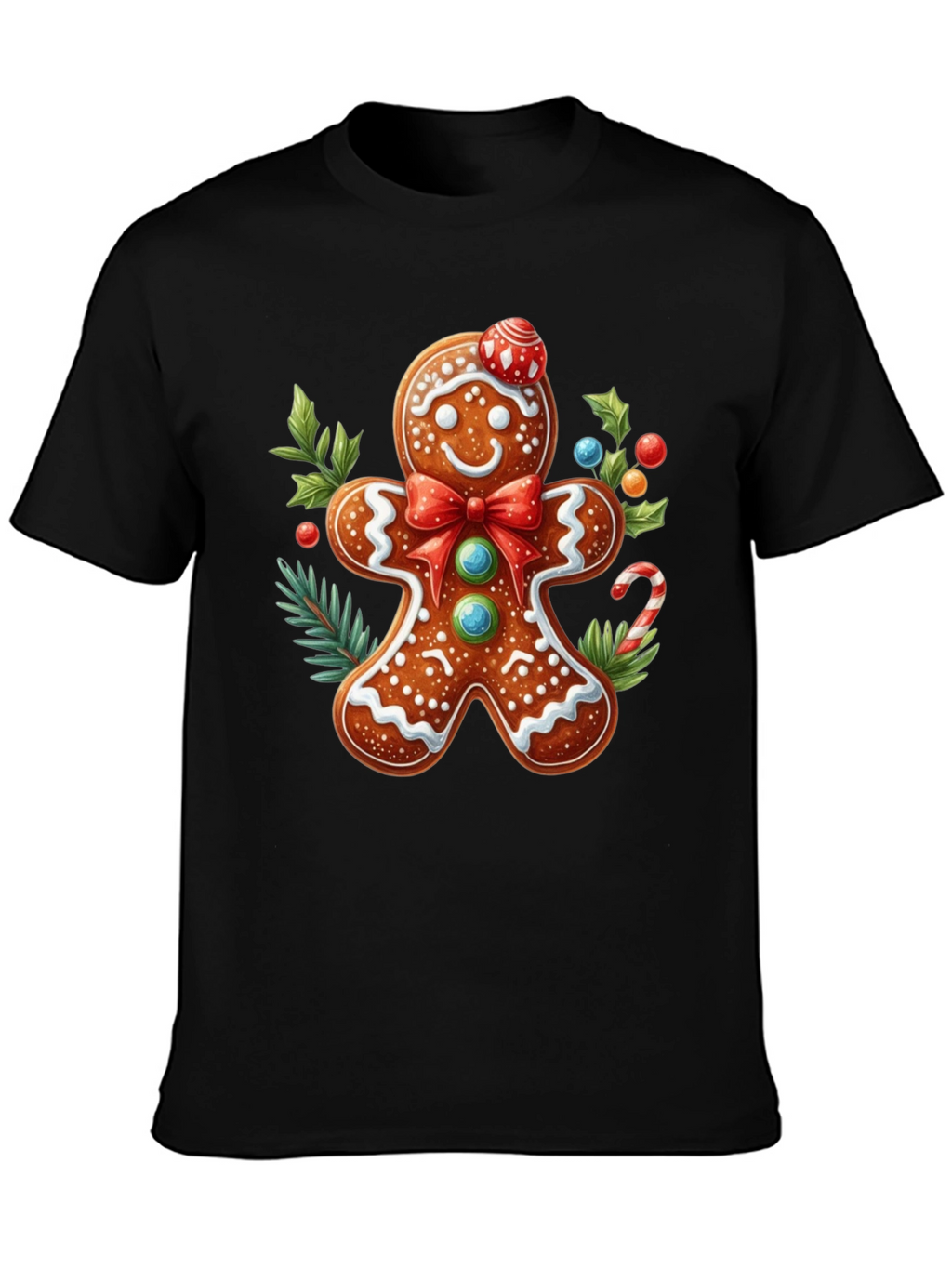 Gingerbread Man Christmas T-Shirt