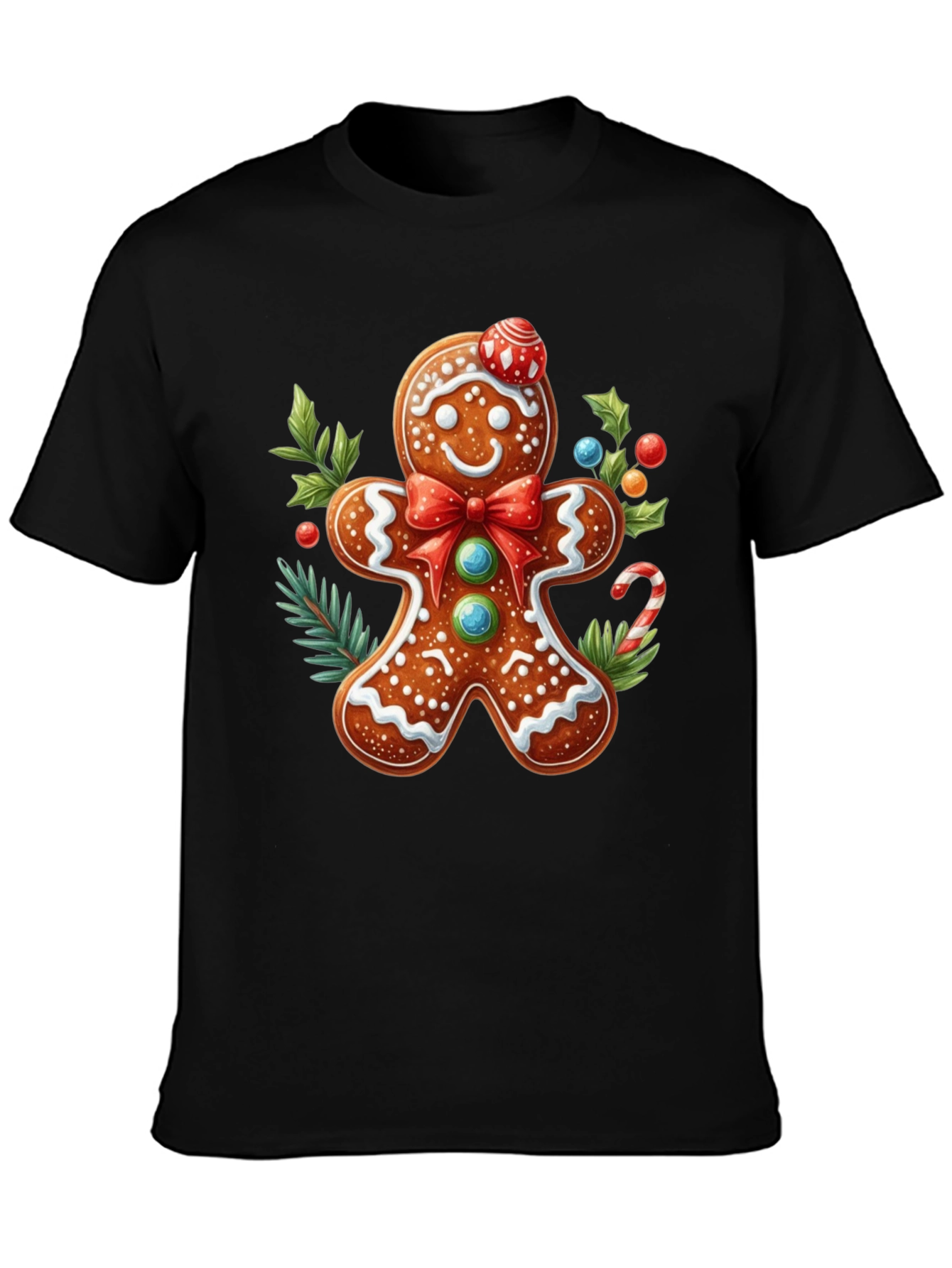 Gingerbread Man Christmas T-Shirt