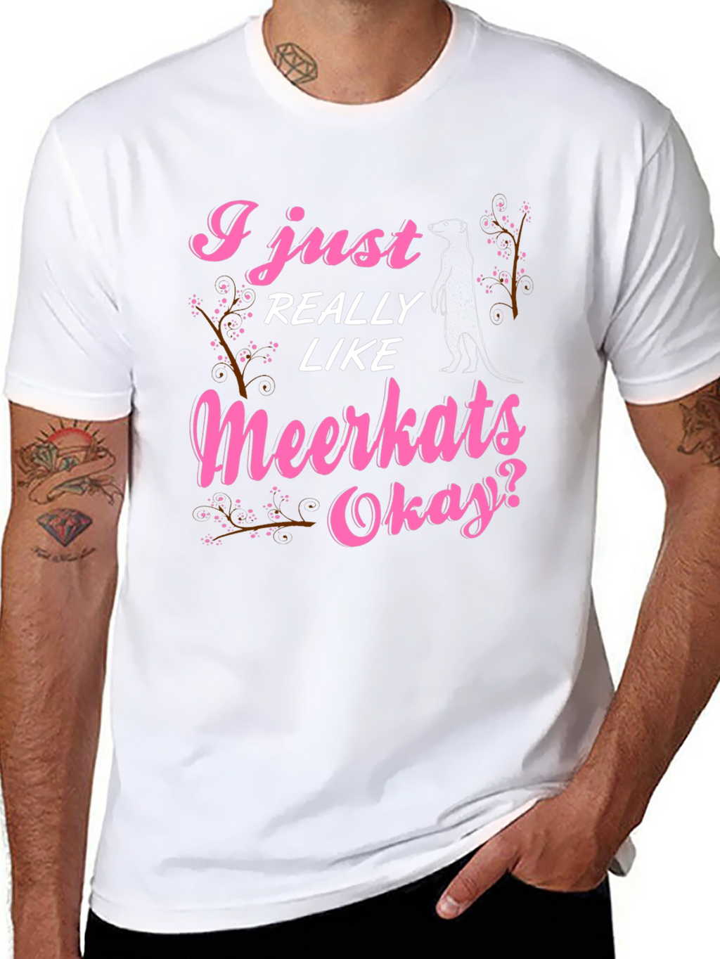 I Just Really Like Meerkats Okay T-Shirt