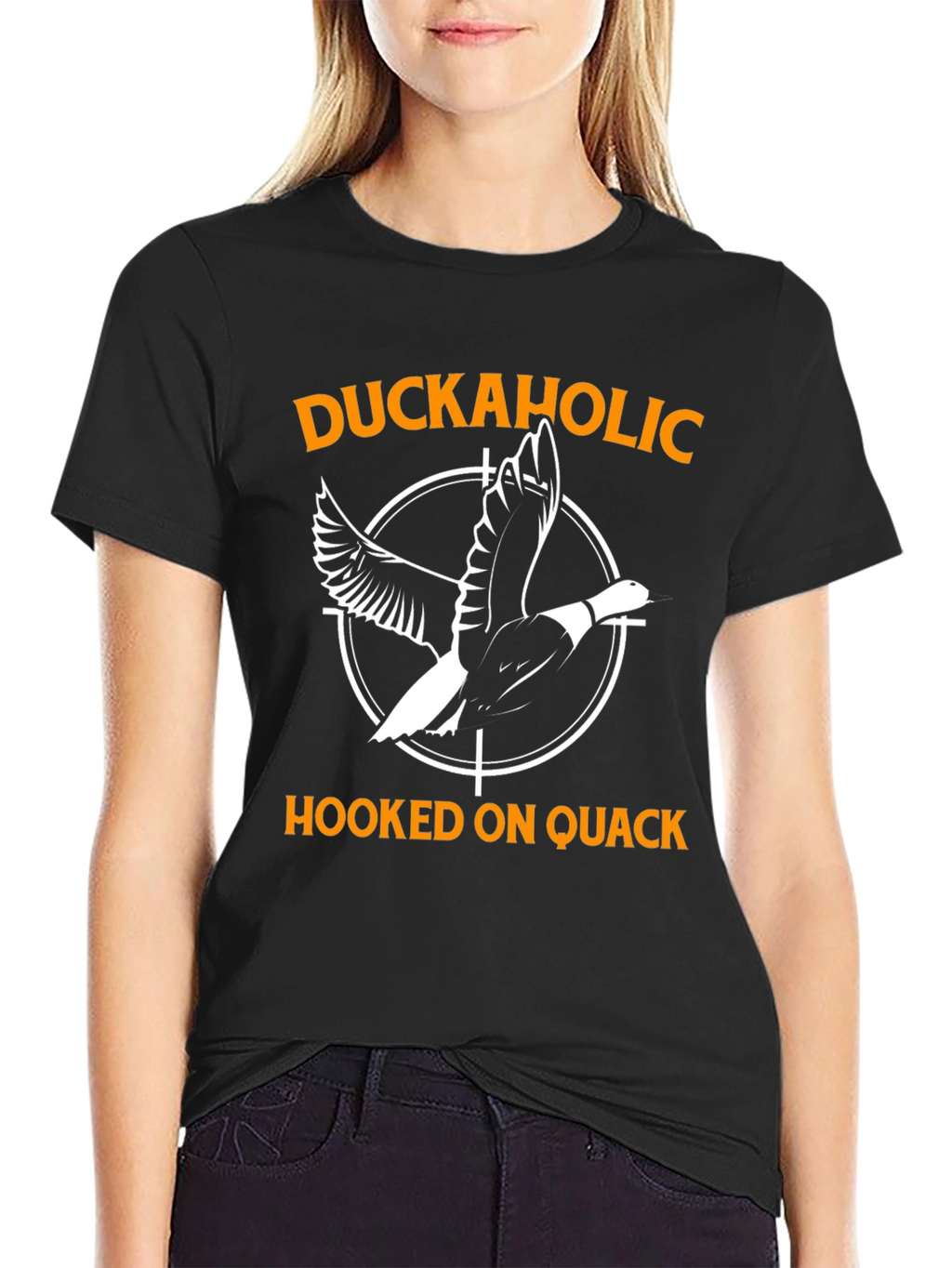 Duckaholic T-Shirt - Hooked on Quack Hunting Tee
