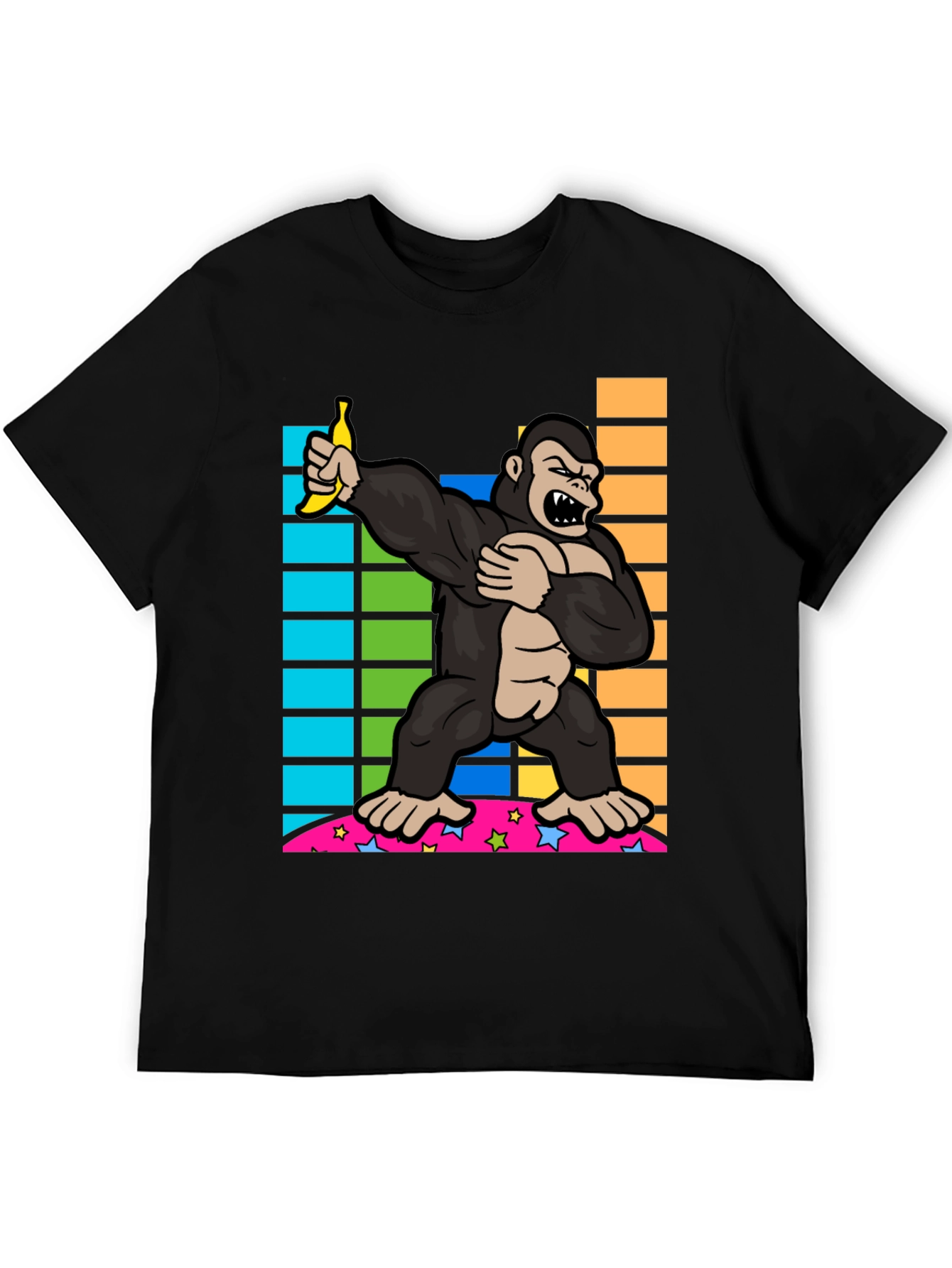 Gorilla Banana Graphic T-Shirt